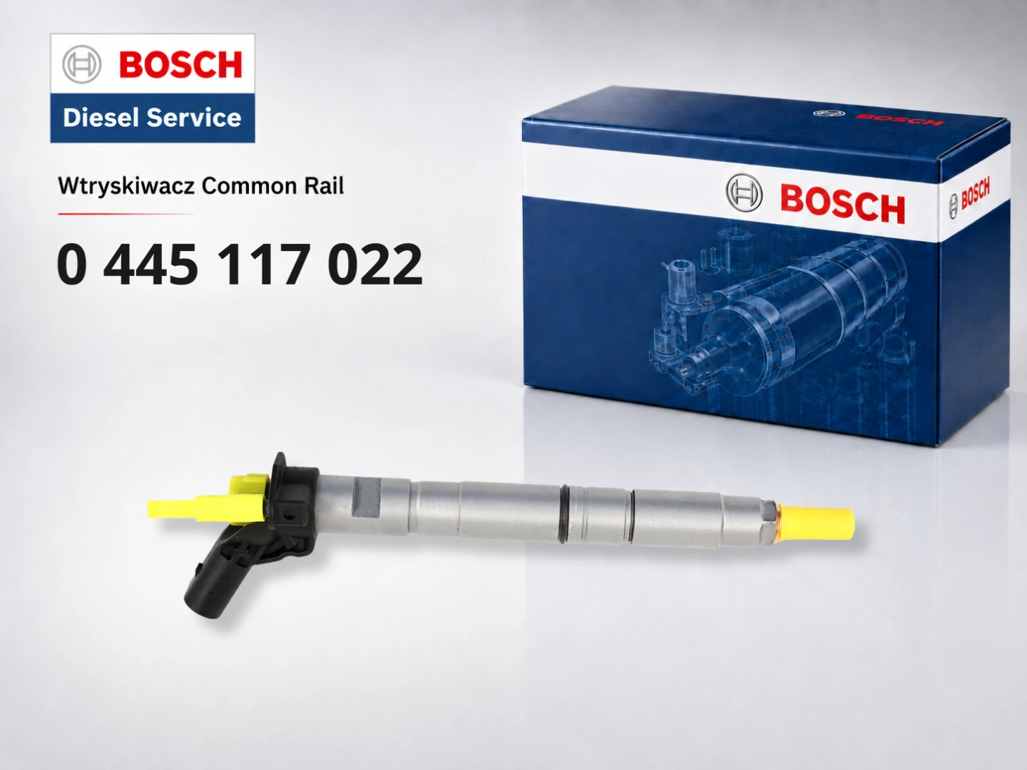 Wtryskiwacz Bosch 0445117022 Common Rail
