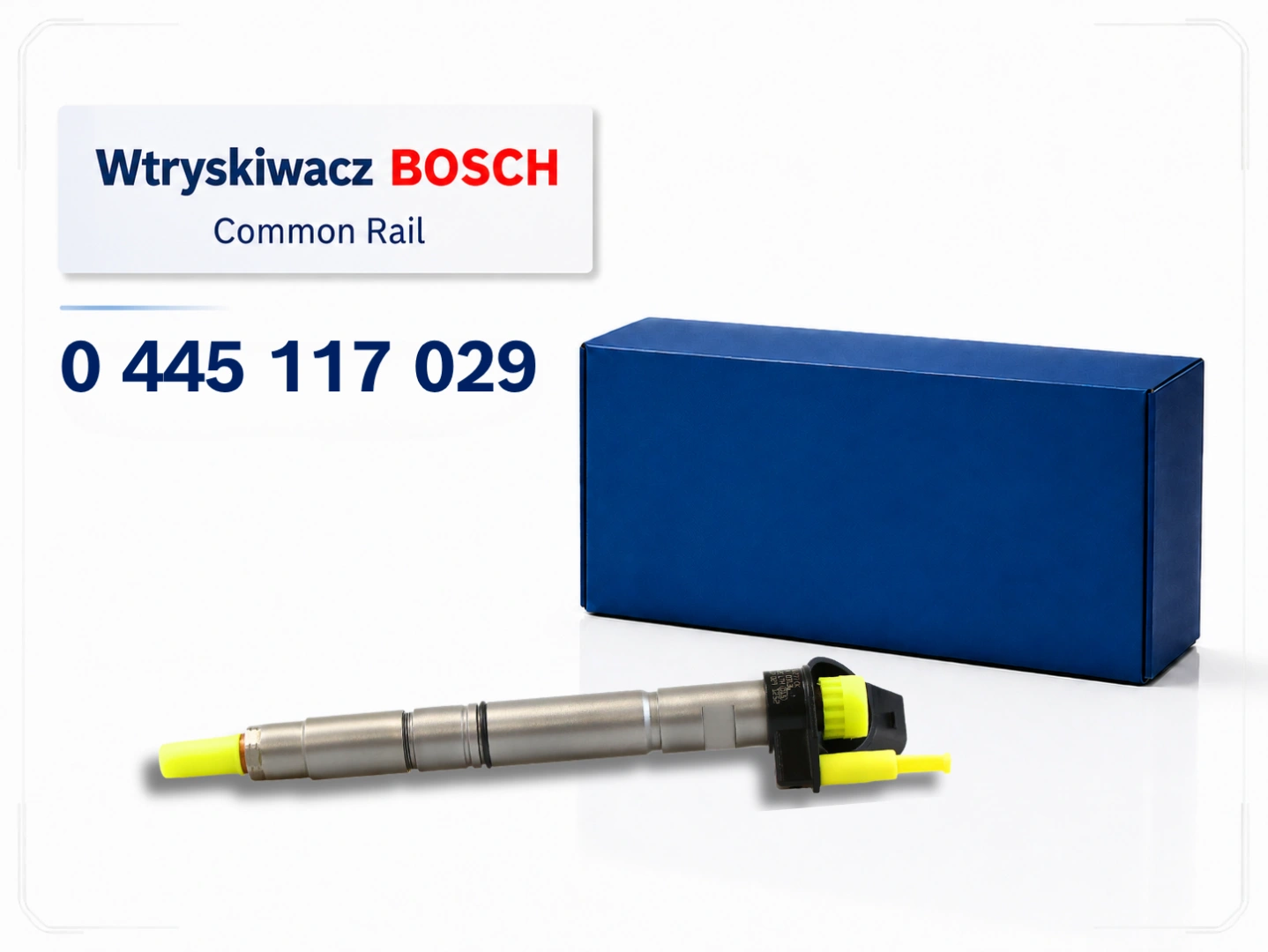 Wtryskiwacz Bosch 0445117029 do silnika 3.0 TDI