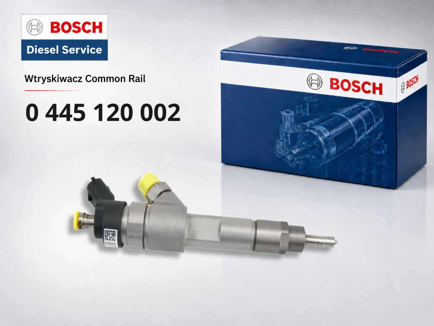 Wtryskiwacz Bosch 0445120002 jako wariant sprzedażowy