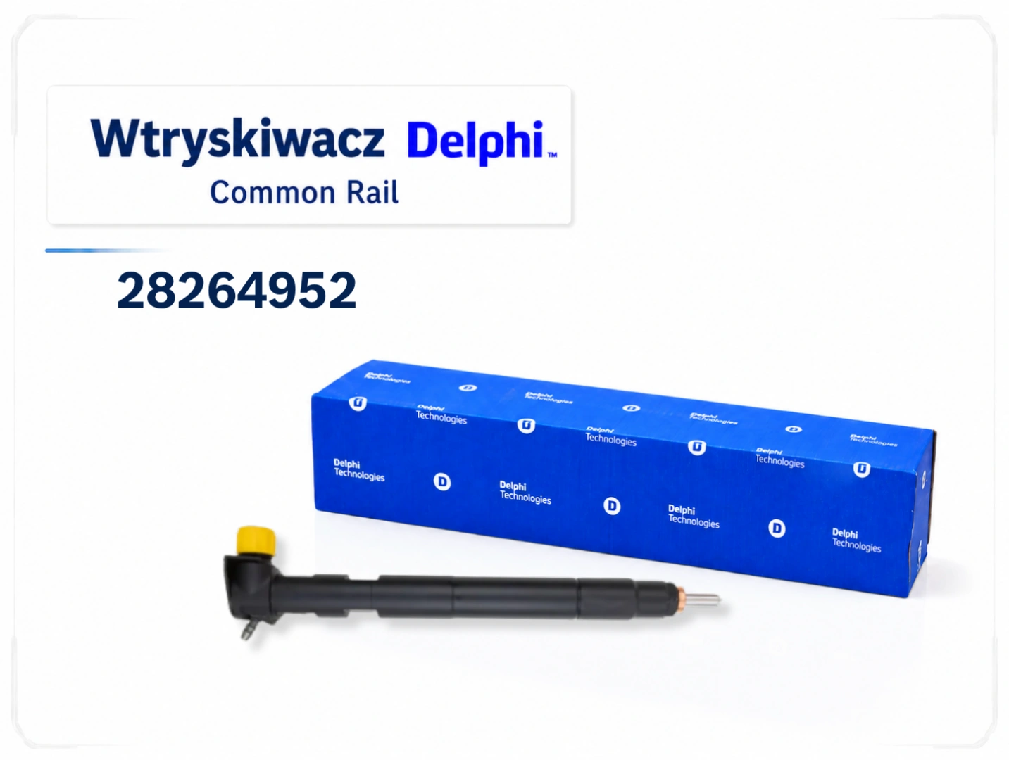 Wtryskiwacz Delphi 28264952 do Chevrolet 2.0 D Wtryskiwacz Delphi 28264952 z opakowaniem