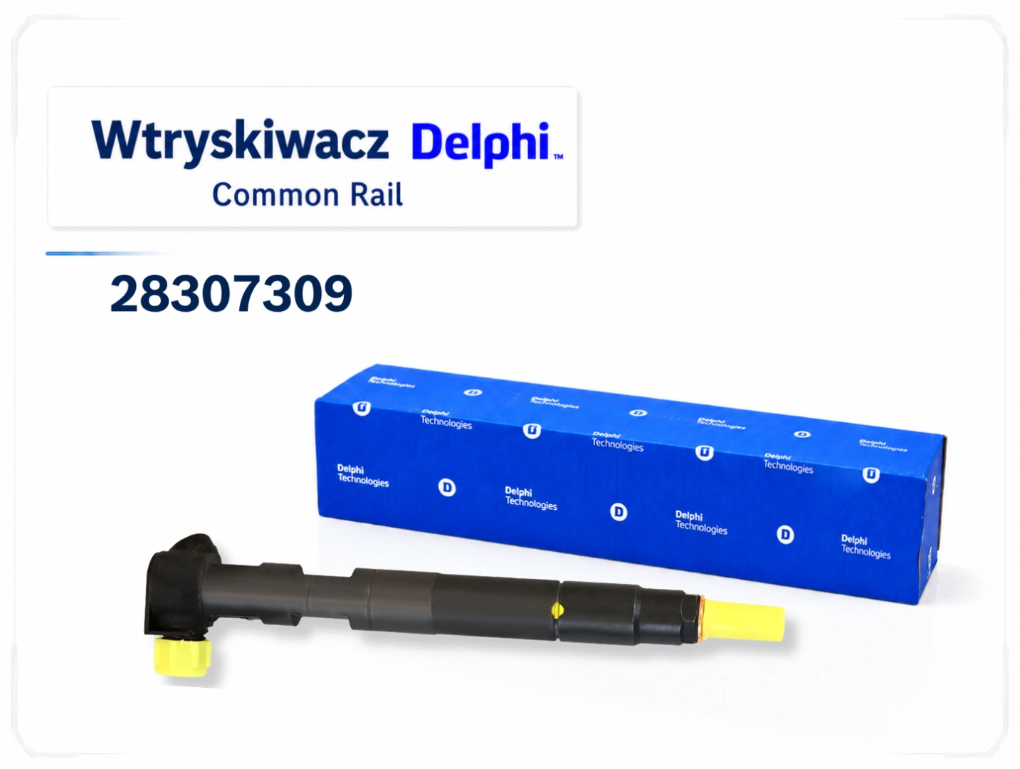 Wtryskiwacz Delphi 28307309 z opakowaniem