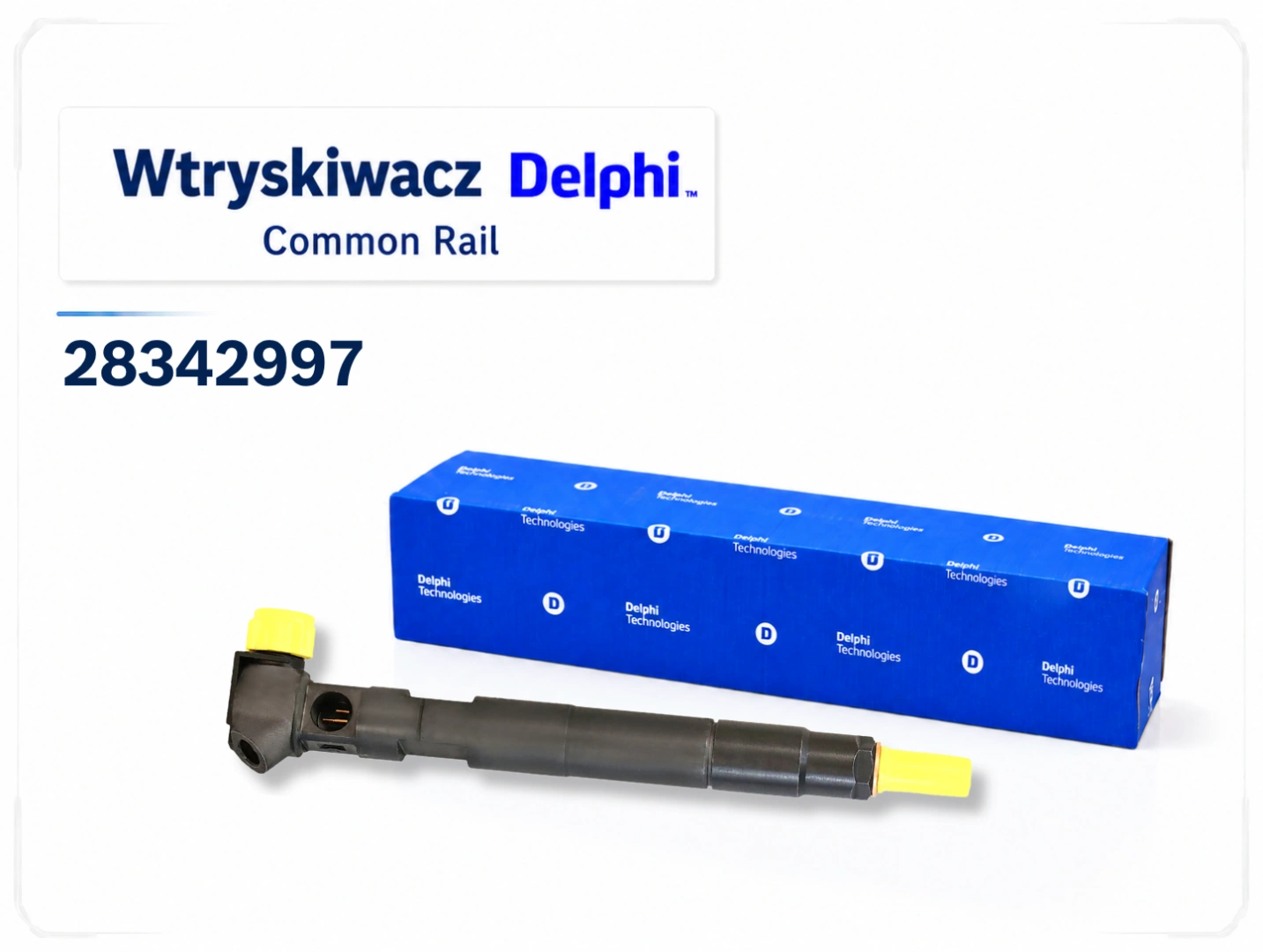 Wtryskiwacz Delphi 28342997 z opakowaniem