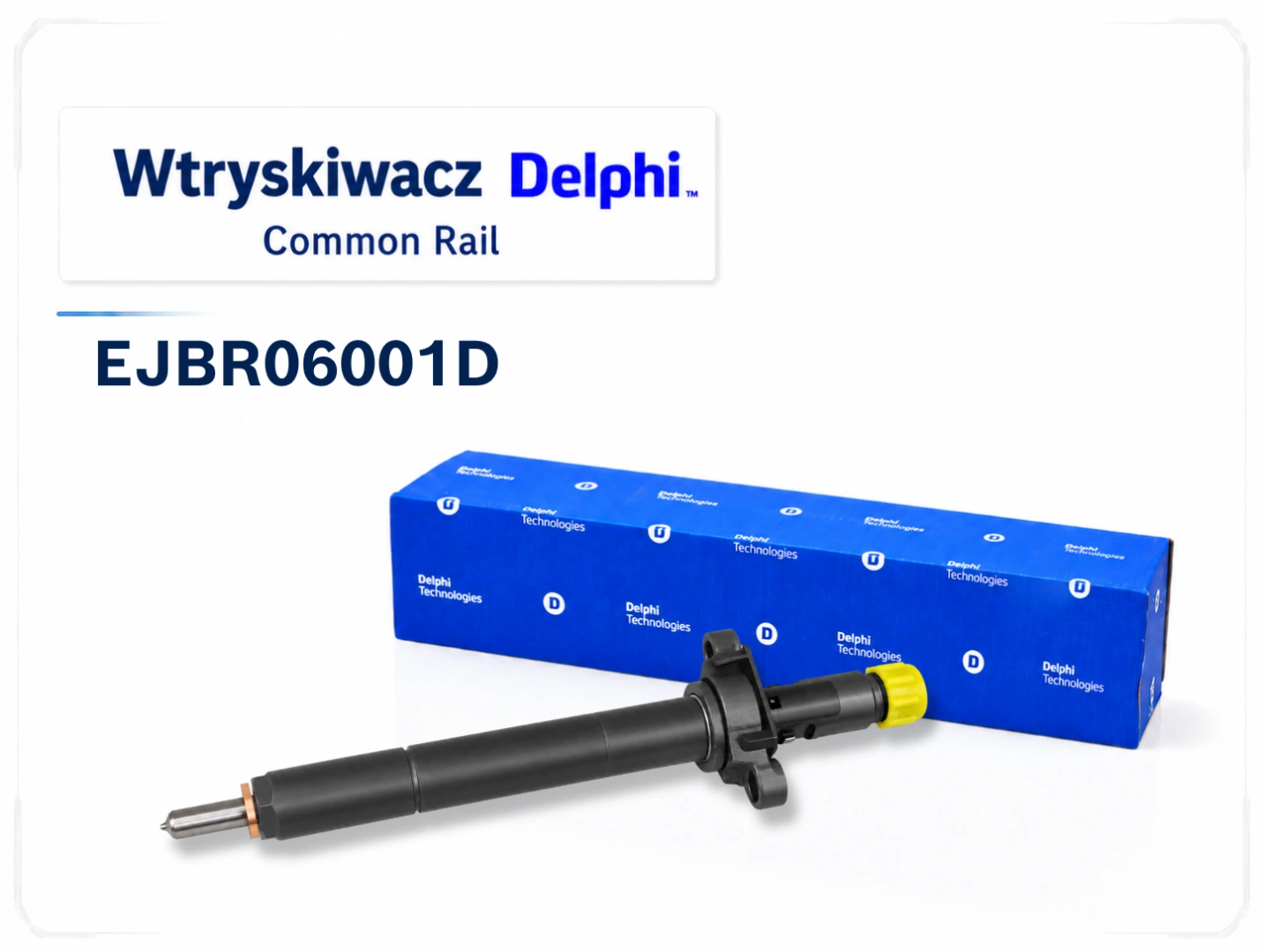 Wtryskiwacz Delphi EJBR06001D z opakowaniem