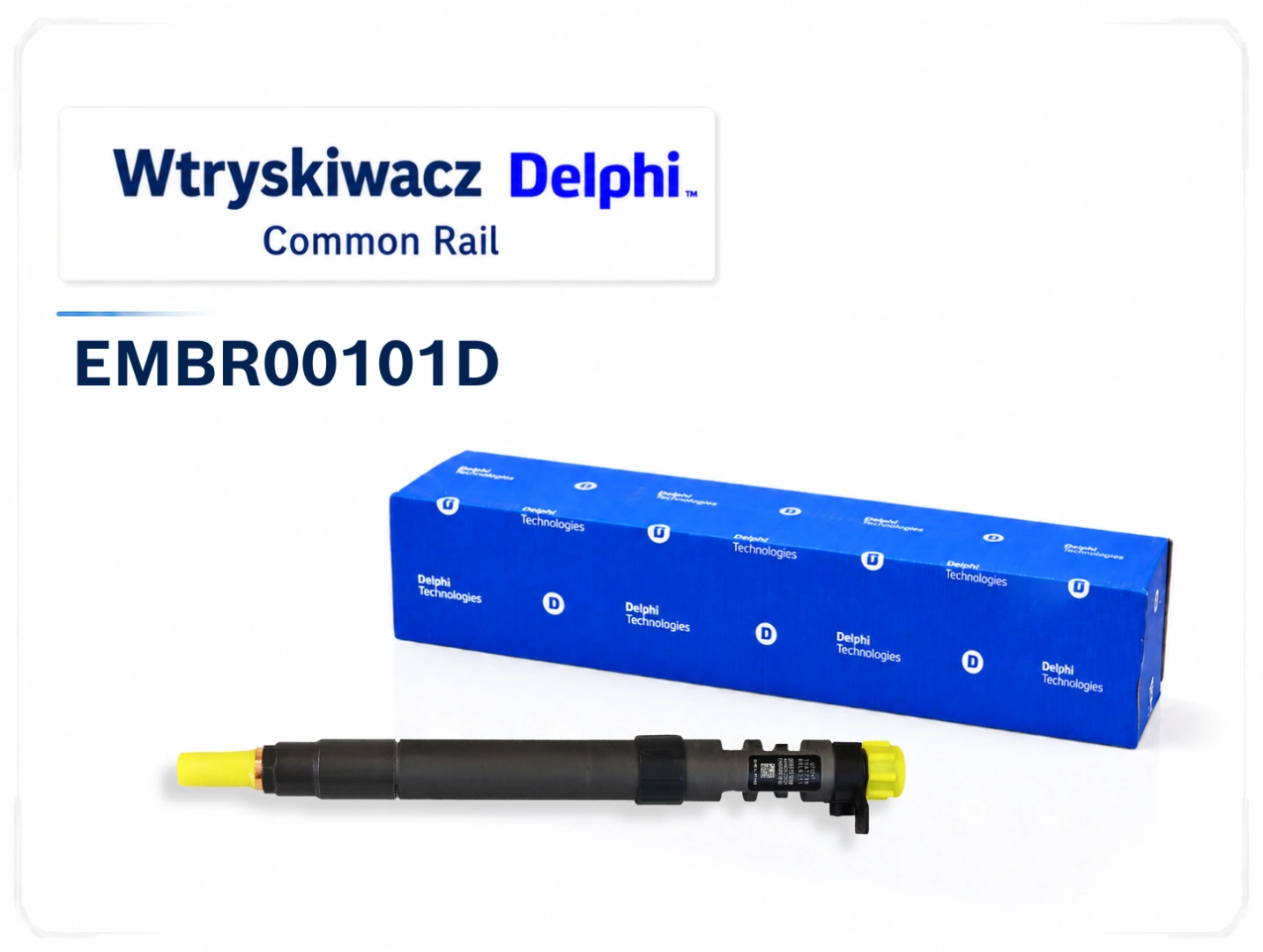 Wtryskiwacz Delphi EMBR00101D 2.0 HDi TDCi Wtryskiwacz Delphi EMBR00101D do silnika 2.0 HDi lub 2.0 TDCi