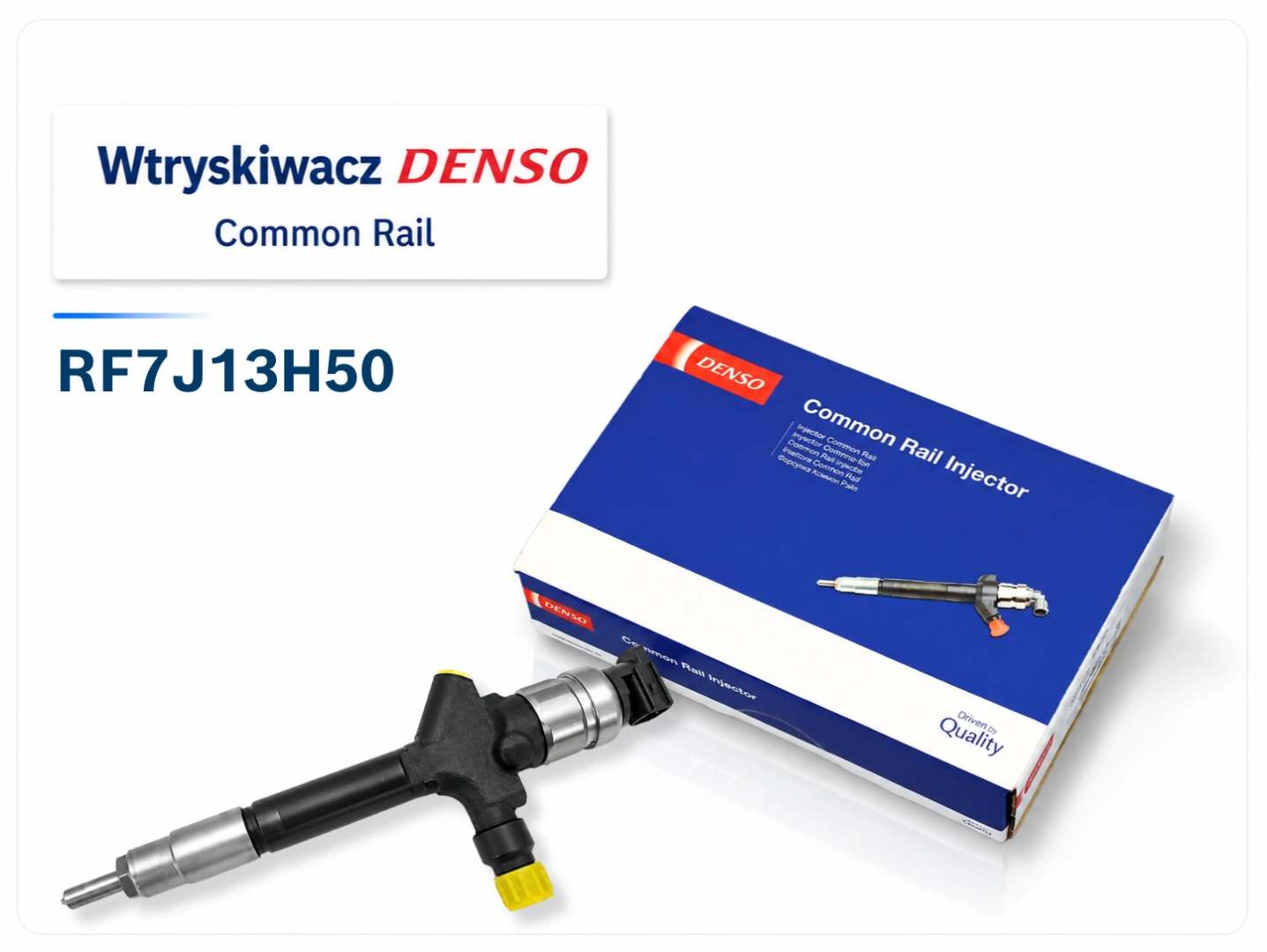 Wtryskiwacz Denso RF7J13H50 do wybranych modeli Mazda z silnikiem 2.0 diesel