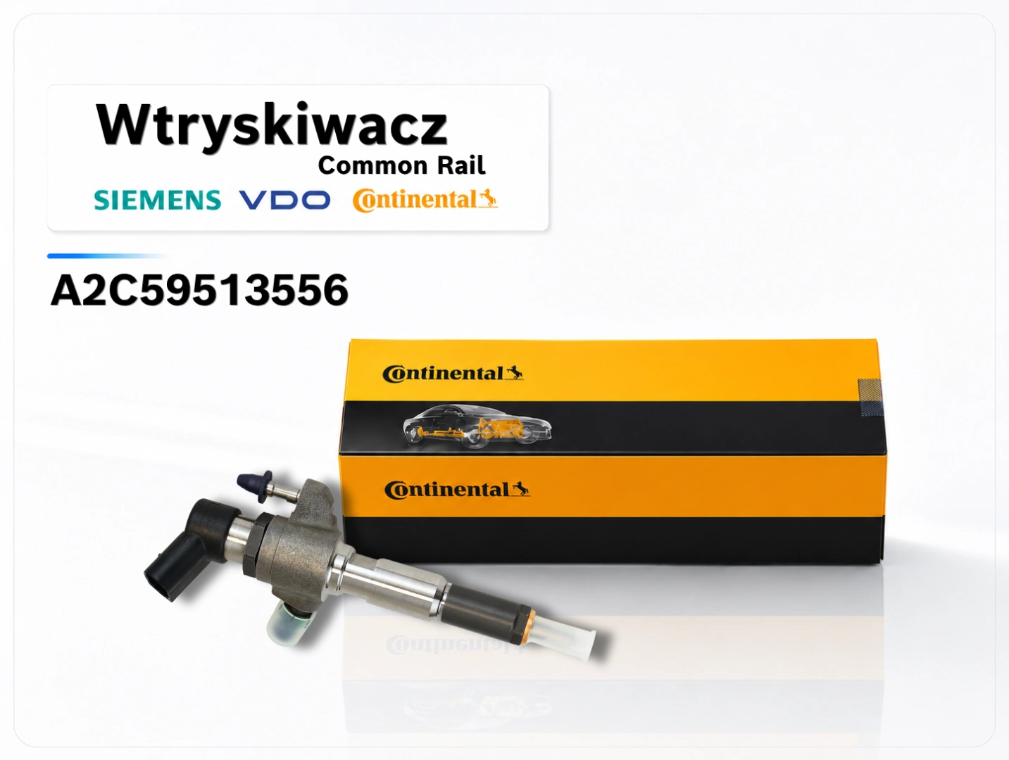 Wtryskiwacz Continental A2C59513556 z opakowaniem