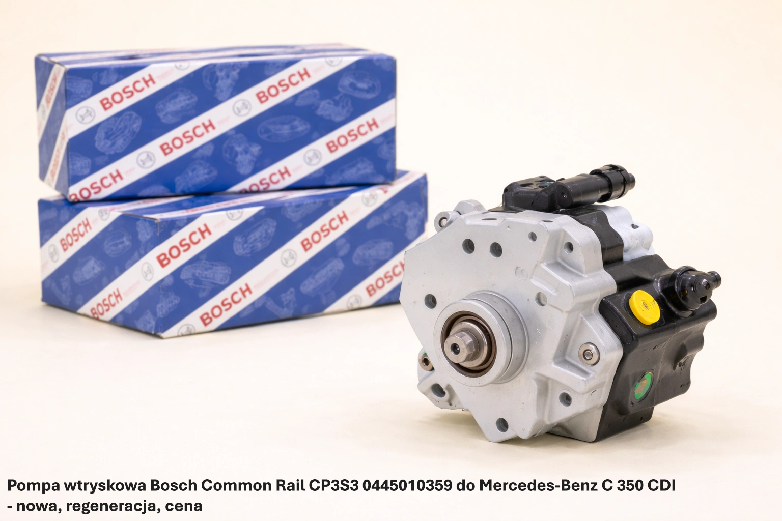 Pompa wtryskowa Bosch Common Rail CP3S3 0445010359 do Mercedes-Benz C 350 CDI - nowa, regeneracja, cena