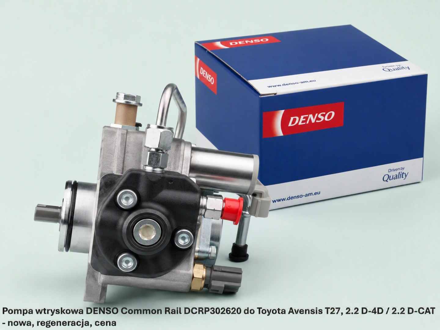 Pompa wtryskowa DENSO Common Rail DCRP302620 do Toyota Avensis T27, 2.2 D-4D / 2.2 D-CAT 