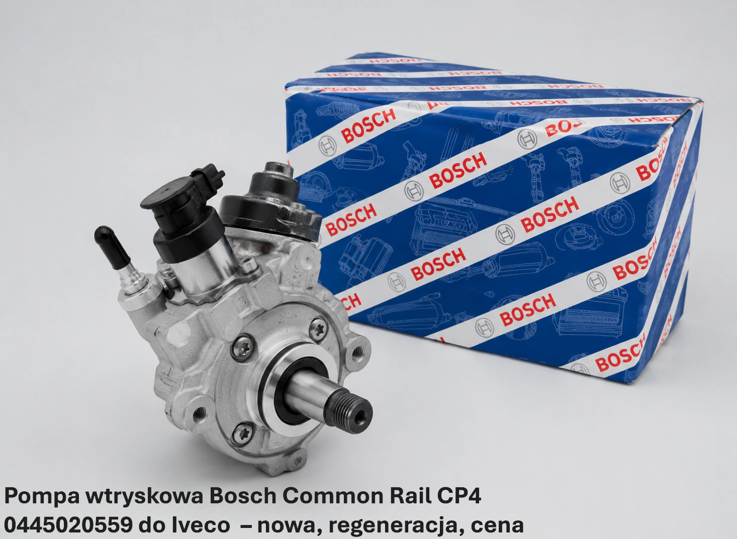 Pompa wtryskowa Bosch Common Rail CP4 0445020559 do Iveco