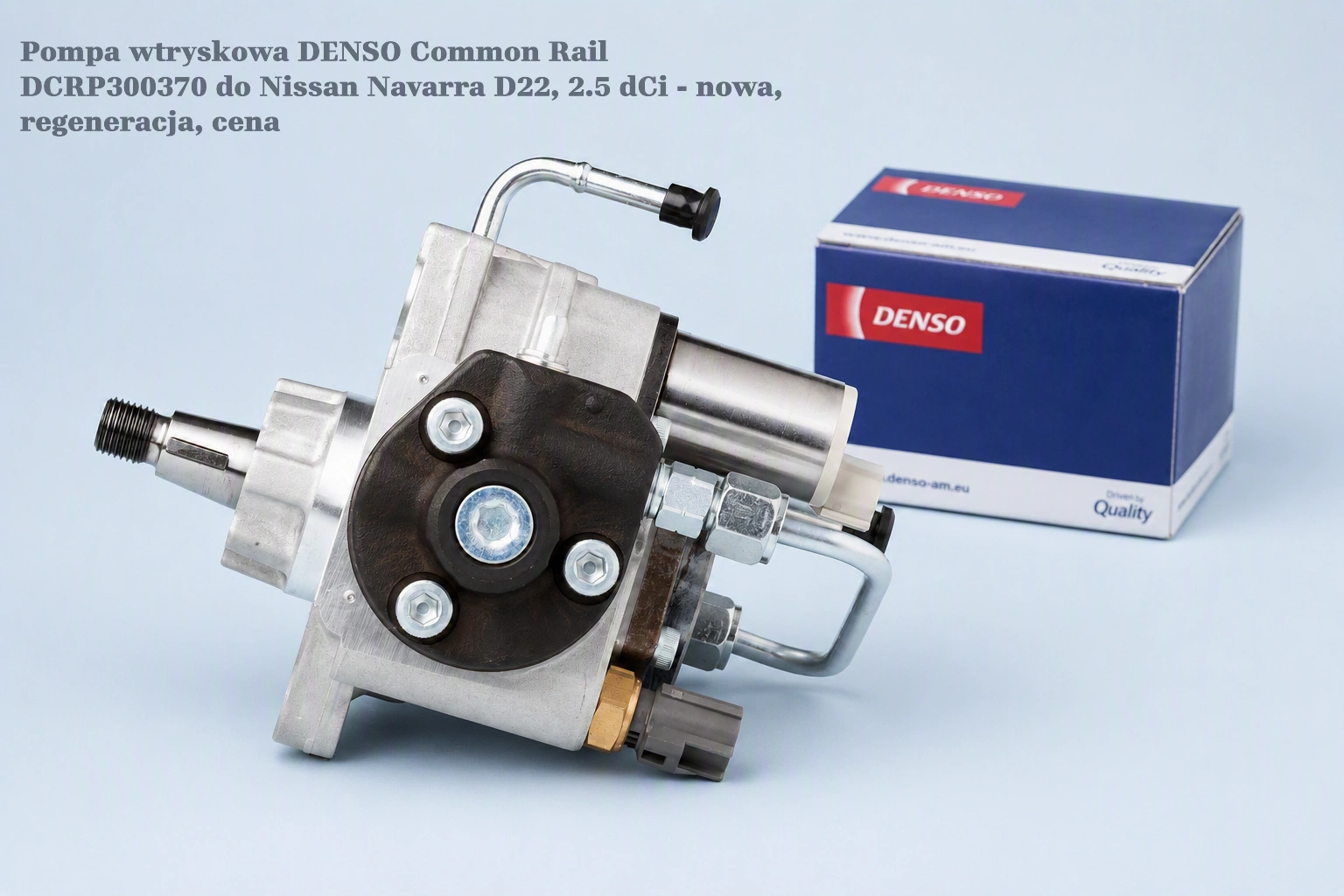 Pompa wtryskowa DENSO Common Rail DCRP300370 do Nissan Navarra D22, 2.5 dCi - nowa, regeneracja, cena