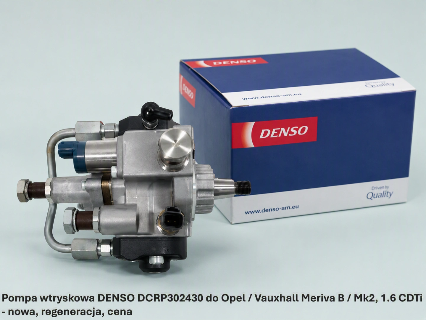 Pompa wtryskowa DENSO DCRP302430 do Opel / Vauxhall Meriva B / Mk2, 1.6 CDTi 