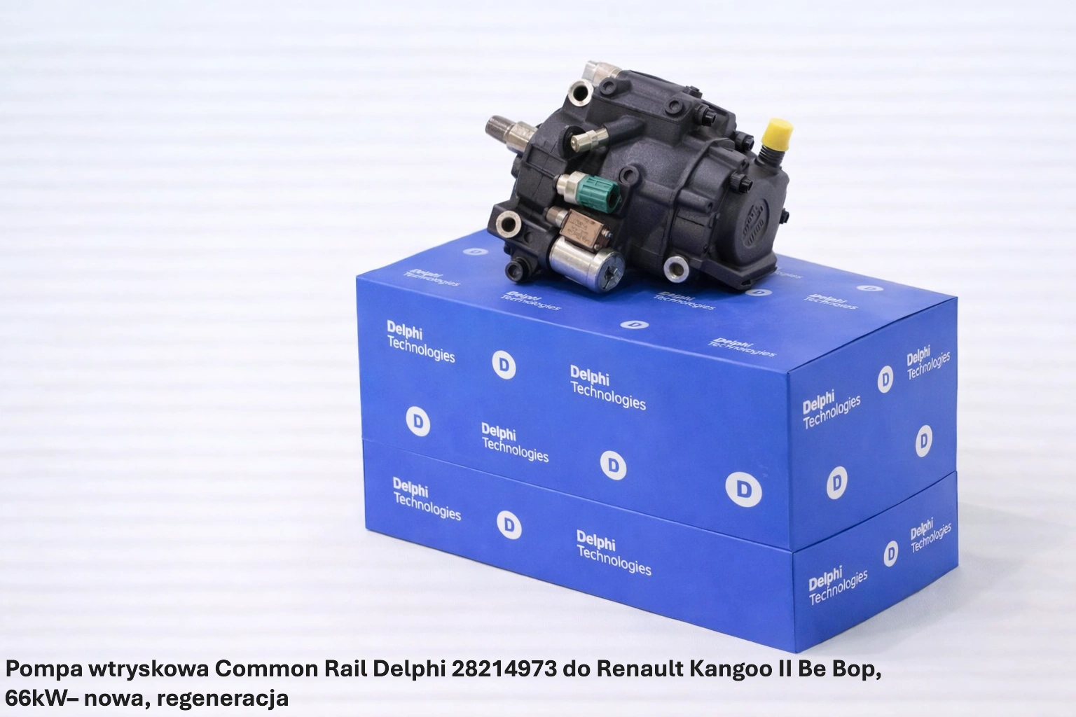 Pompa wtryskowa Common Rail Delphi 28214973 do Renault Kangoo II Be Bop, 66kW– nowa, regeneracja