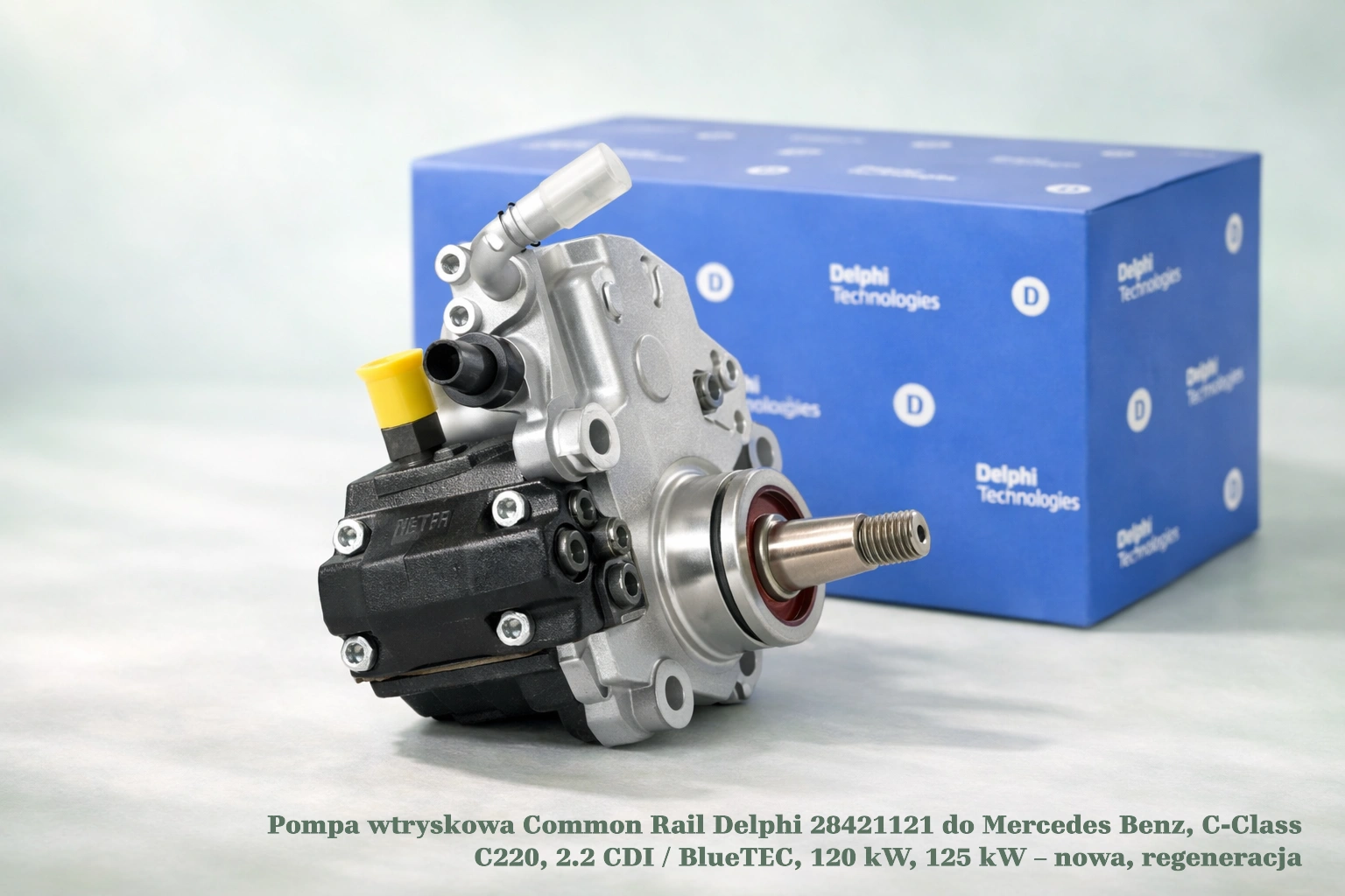Pompa wtryskowa Common Rail Delphi 28421121 do Mercedes Benz, C-Class C220, 2.2 CDI / BlueTEC, 120 kW, 125 kW – nowa, regeneracja