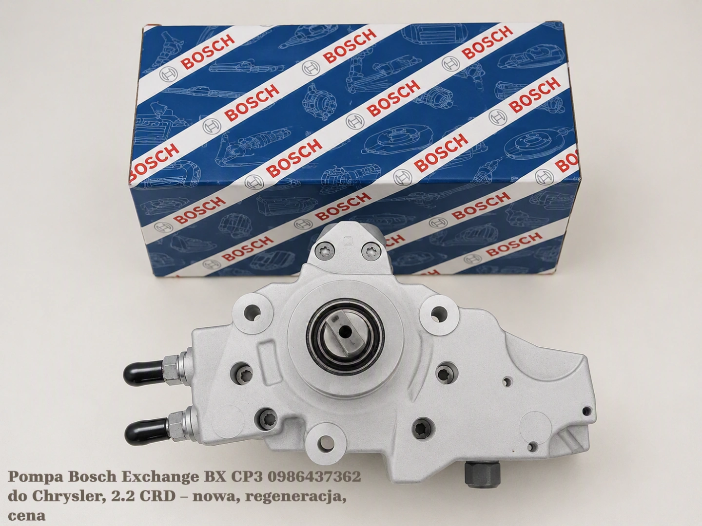 Pompa Bosch Exchange BX CP3 0986437362 do Chrysler, 2.2 CRD – nowa, regeneracja, cena