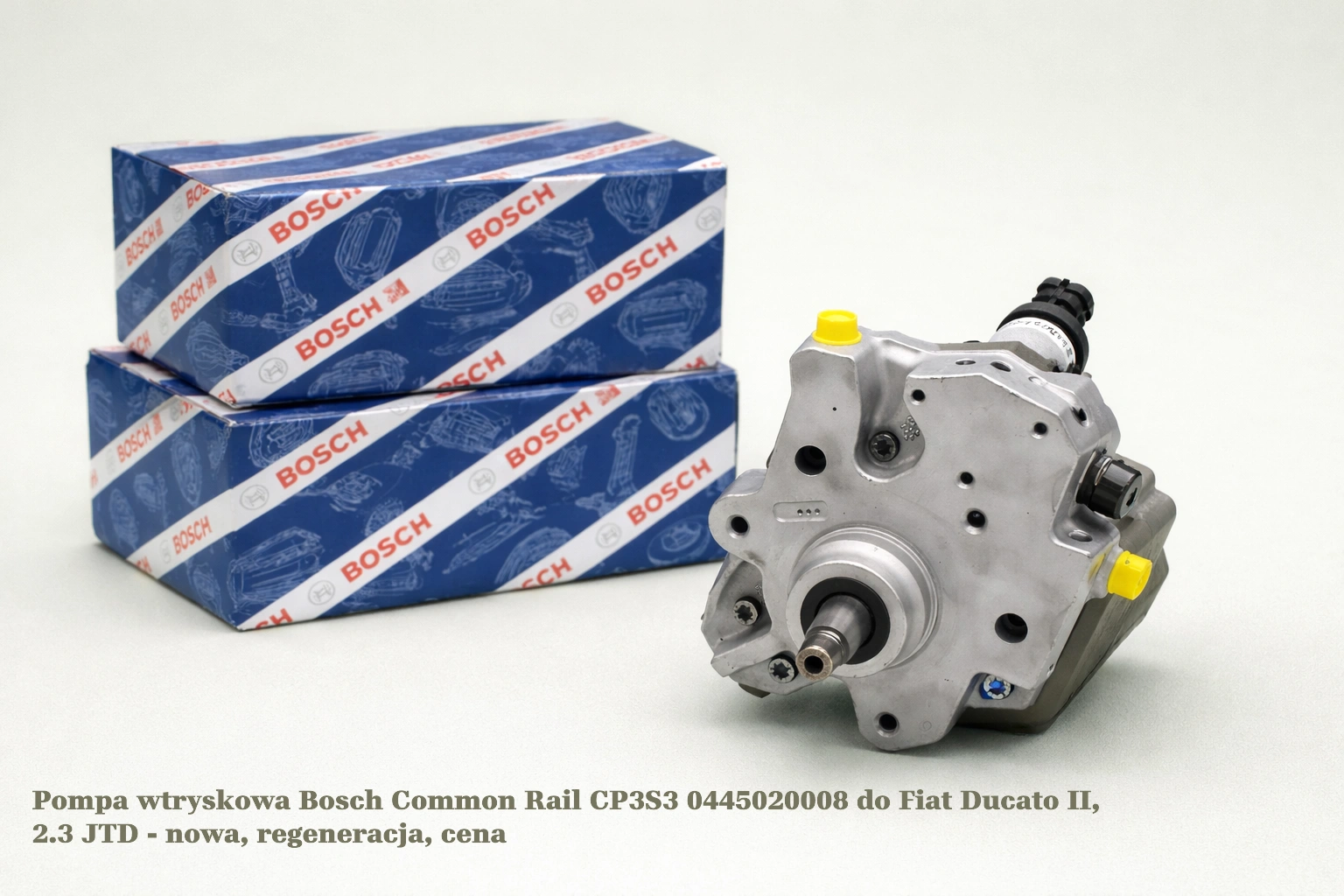 Pompa wtryskowa Bosch Common Rail CP3S3 0445020008 do Fiat Ducato II, 2.3 JTD - nowa, regeneracja, cena