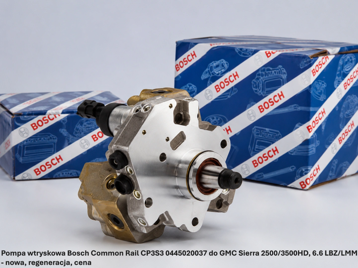 Pompa wtryskowa Bosch Common Rail CP3S3 0445020037 do GMC Sierra 2500/3500HD, 6.6 LBZ/LMM-nowa, regeneracja, cena
