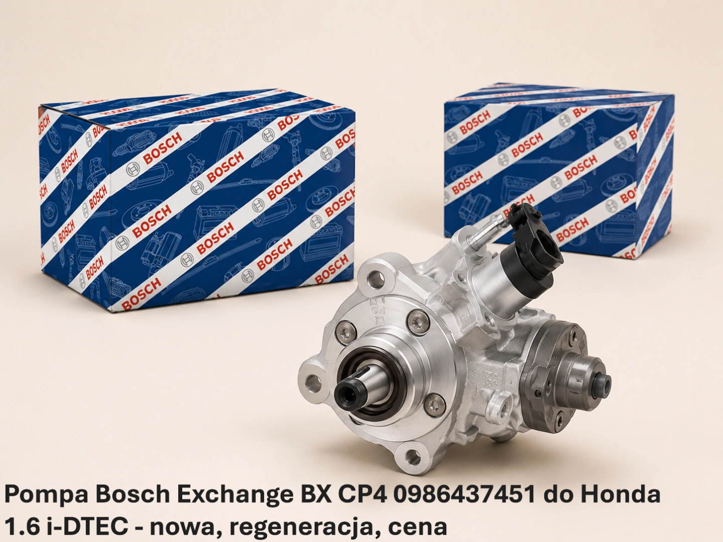 Pompa Bosch Exchange BX CP4 0986437451 do Honda 1.6 i-DTEC - nowa, regeneracja, ce-na