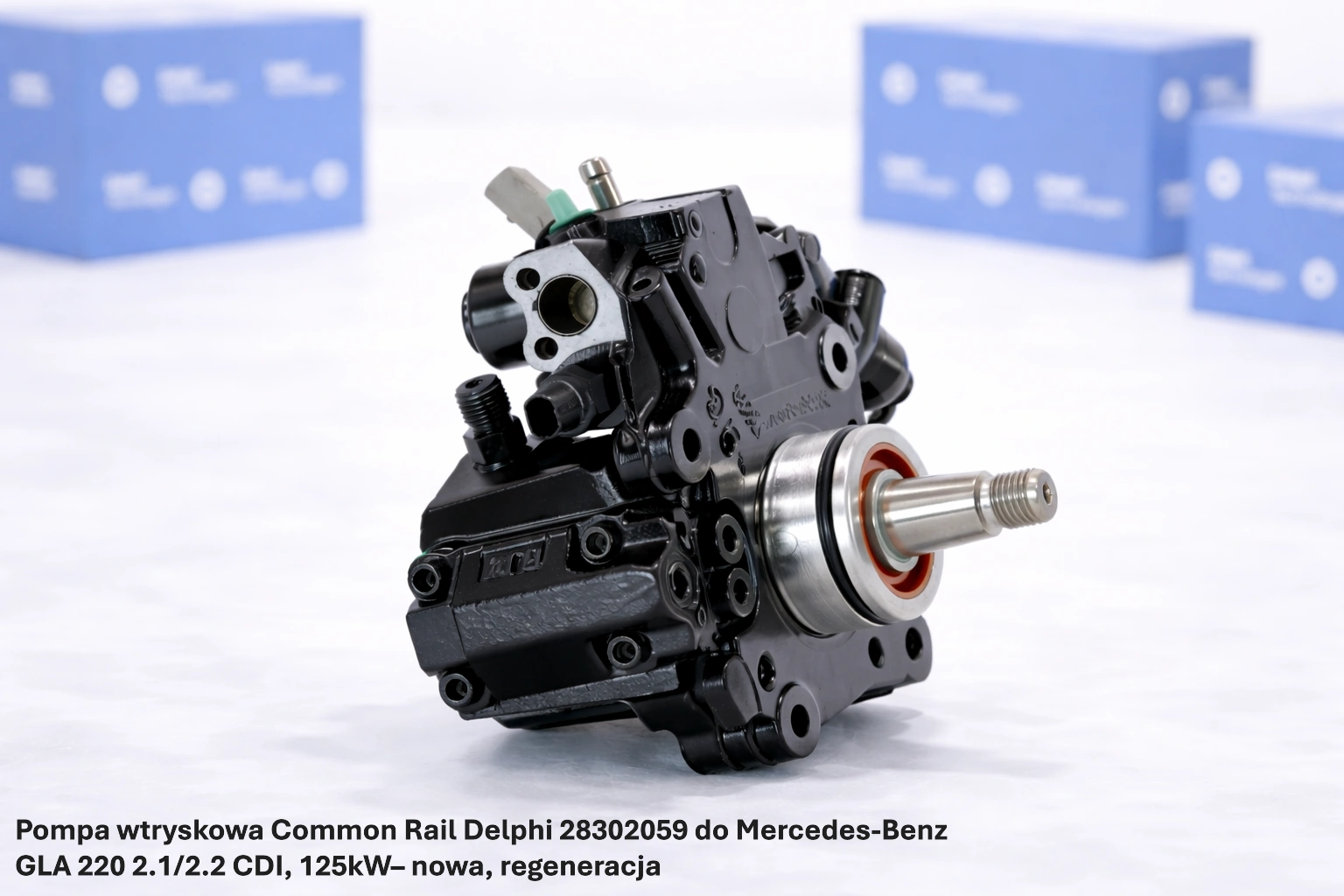 Pompa wtryskowa Common Rail Delphi 28302059 do Mercedes-Benz GLA 220 2.1/2.2 CDI, 125kW– nowa, regeneracja