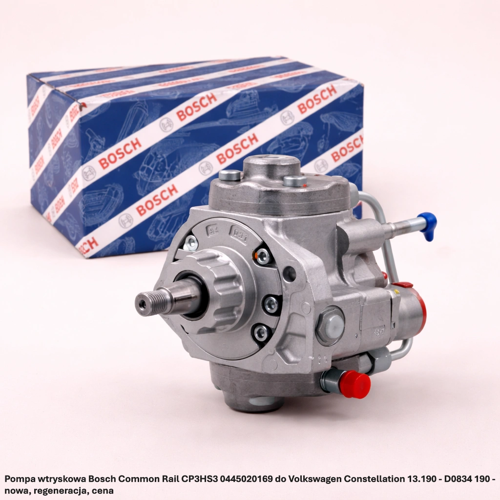 Pompa wtryskowa Bosch Common Rail CP3HS3 0445020169 do Volkswagen Constellation 13.190 - D0834 190 - nowa, regeneracja, cena