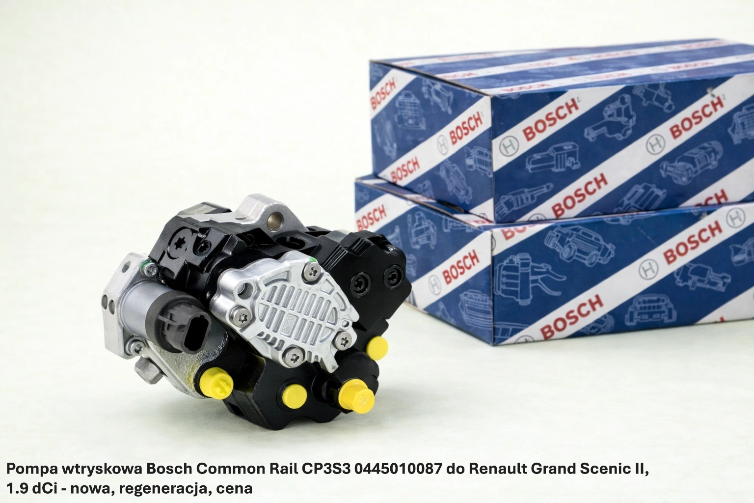 Pompa wtryskowa Bosch Common Rail CP3S3 0445010087 do Renault Grand Scenic II, 1.9 dCi - nowa, regeneracja, cena