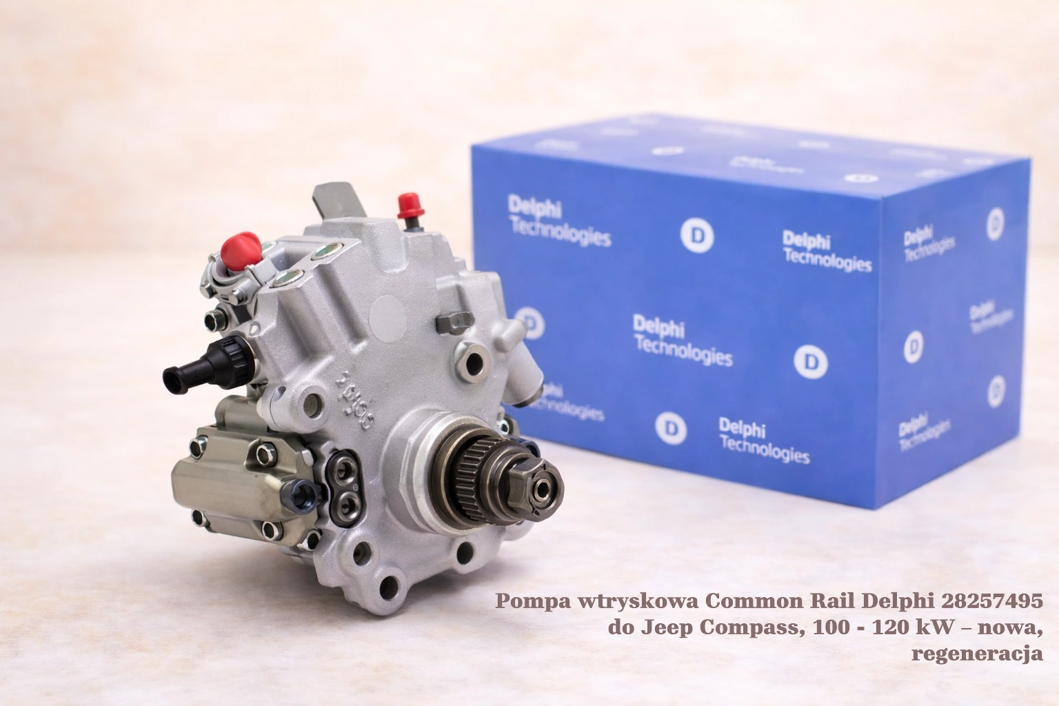Pompa wtryskowa Common Rail Delphi 28257495 do Jeep Compass, 100 - 120 kW – nowa, regeneracja