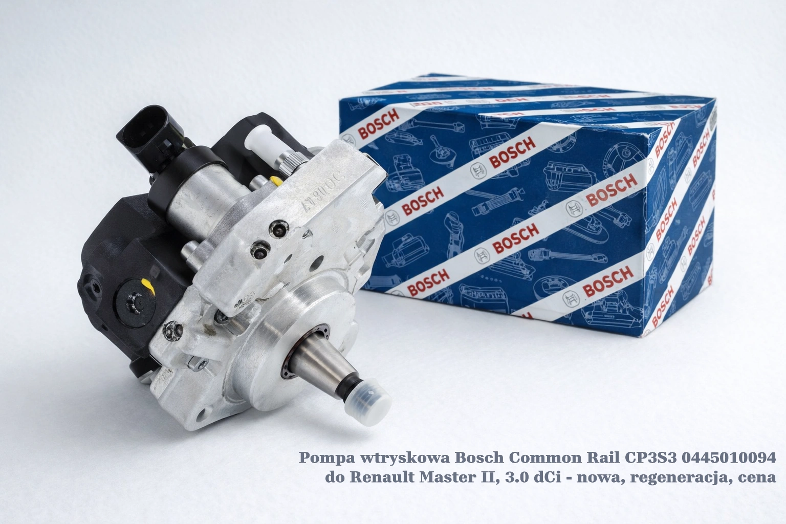 Pompa wtryskowa Bosch Common Rail CP3S3 0445010094 do Renault Master II, 3.0 dCi - nowa, regeneracja, cena