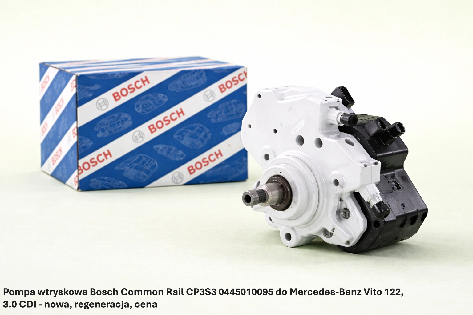 Pompa wtryskowa Bosch Common Rail CP3S3 0445010095 do Mercedes-Benz Vito 122, 3.0 CDI Pompa wtryskowa Bosch Common Rail CP3S3 0445010095 do Mercedes-Benz Vito 122, 3.0 CDI - nowa, regeneracja, cena