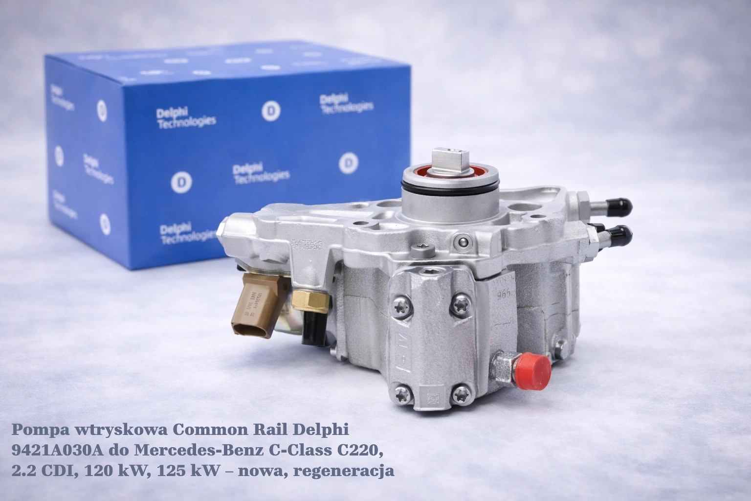 Pompa wtryskowa Common Rail Delphi 9421A030A do Mercedes-Benz C-Class C220, 2.2 CDI, 120 kW, 125 kW Pompa wtryskowa Common Rail Delphi 9421A030A do Mercedes-Benz C-Class C220, 2.2 CDI, 120 kW, 125 kW – nowa, regeneracja