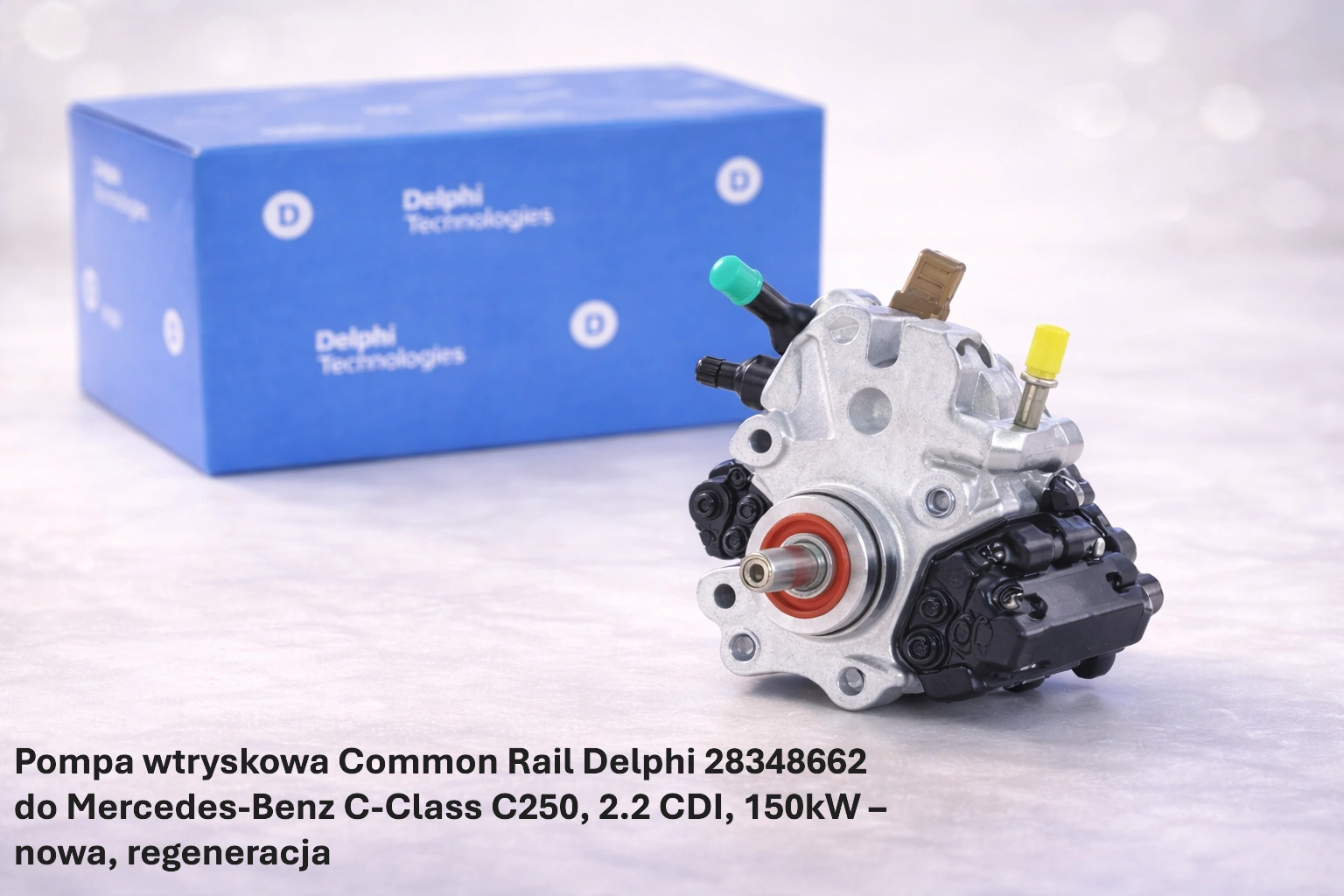 Pompa wtryskowa Common Rail Delphi 28348662 do Mercedes-Benz C-Class C250, 2.2 CDI, 150kW – nowa, regeneracja