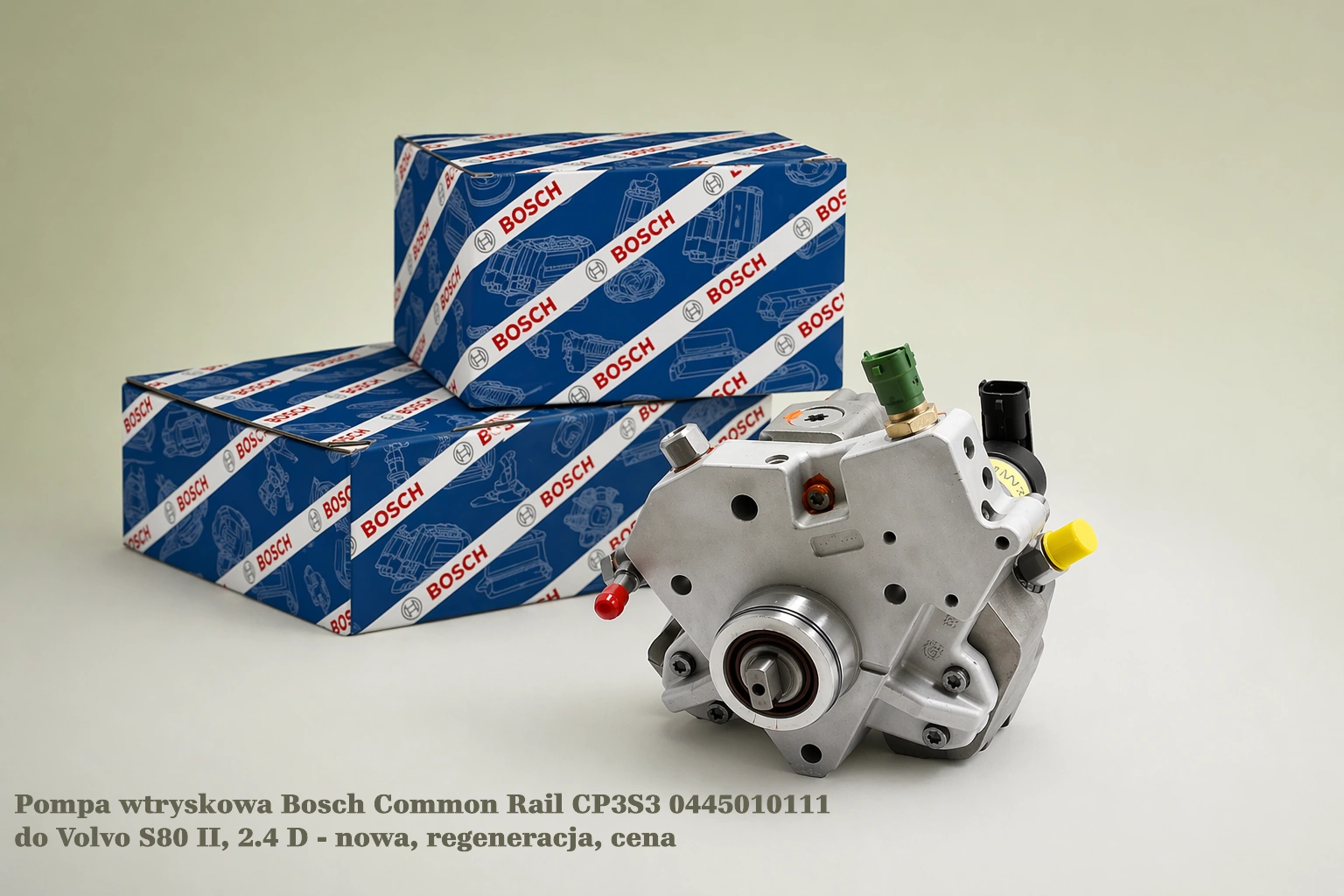Pompa wtryskowa Bosch Common Rail CP3S3 0445010111 do Volvo S80 II, 2.4 D - nowa, regeneracja, cena