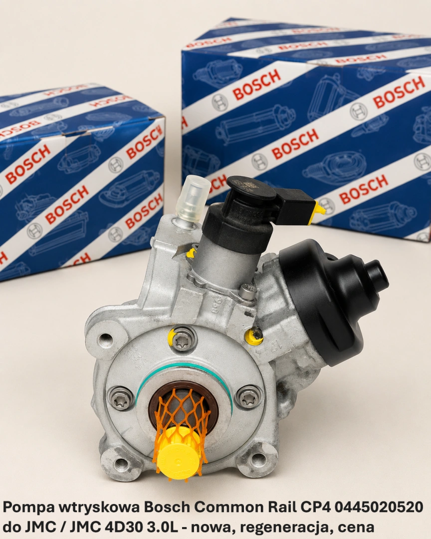Pompa wtryskowa Bosch Common Rail CP4 0445020520 do JMC / JMC 4D30 3.0L 