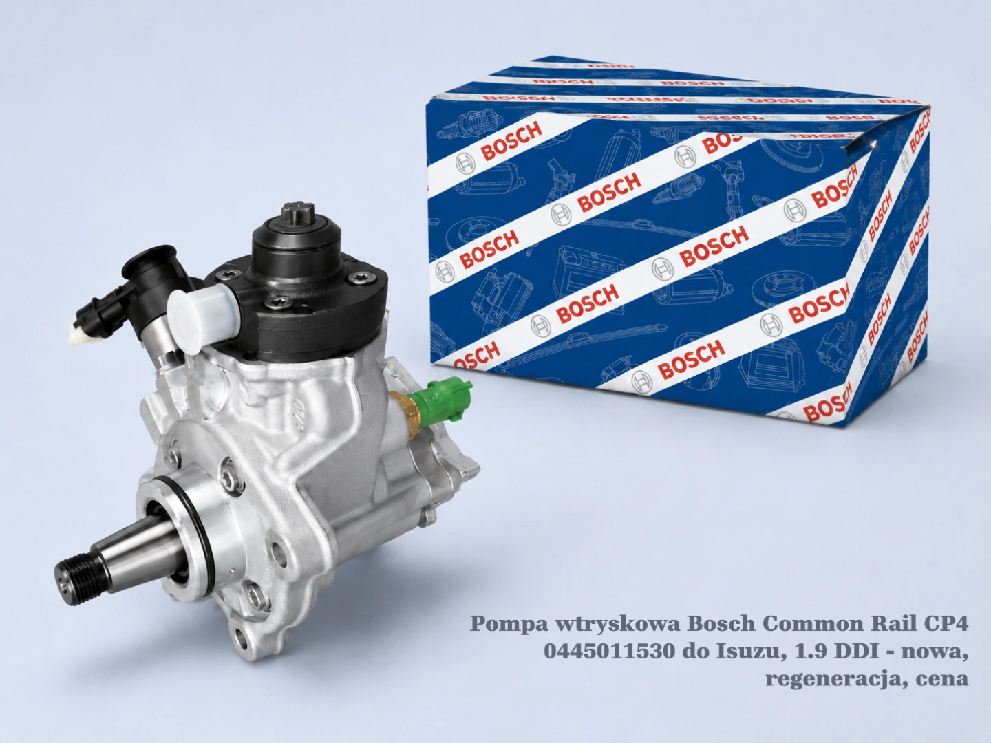 Pompa wtryskowa Bosch Common Rail CP4 0445011530 do Isuzu, 1.9 DDI - nowa, regeneracja, cena