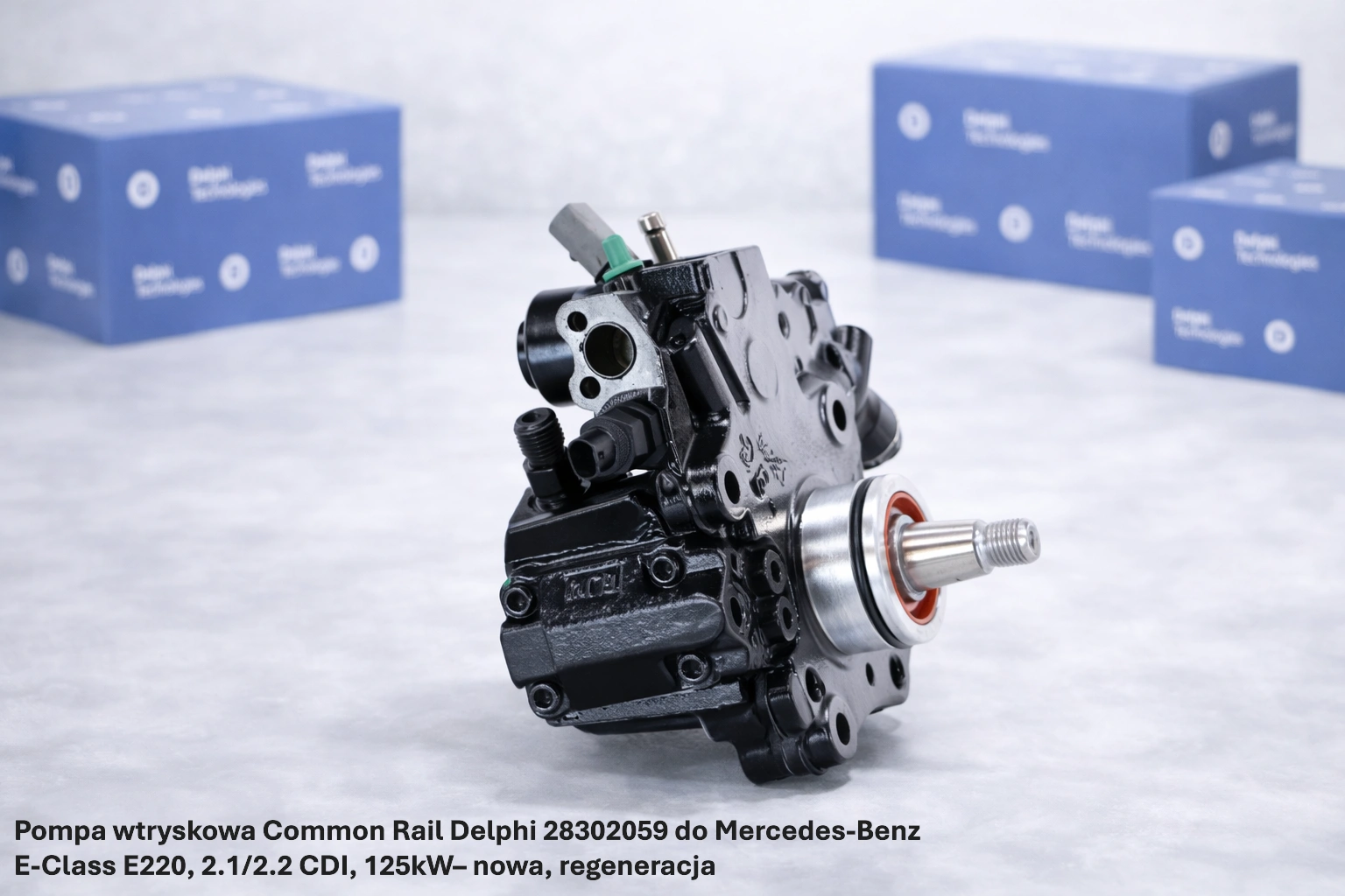 Pompa wtryskowa Common Rail Delphi 28302059 do Mercedes-Benz E-Class E220, 2.1/2.2 CDI, 125kW– nowa, regeneracja