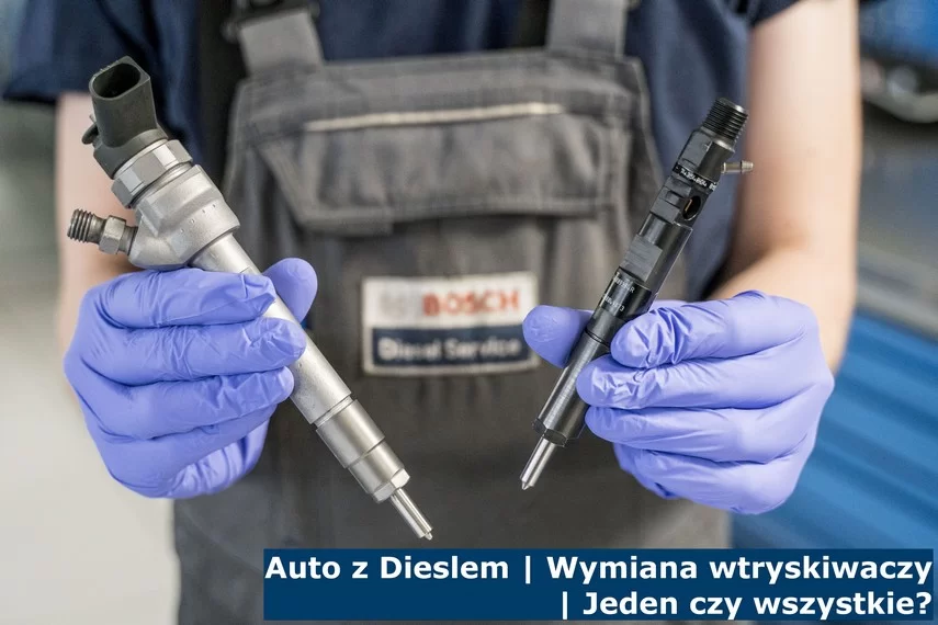 Wymiana wtrysków w samochodzie z silnikiem Diesla - lepiej wymieniać wszystkie wtryskiwacze czy pojedynczy wtrysk?