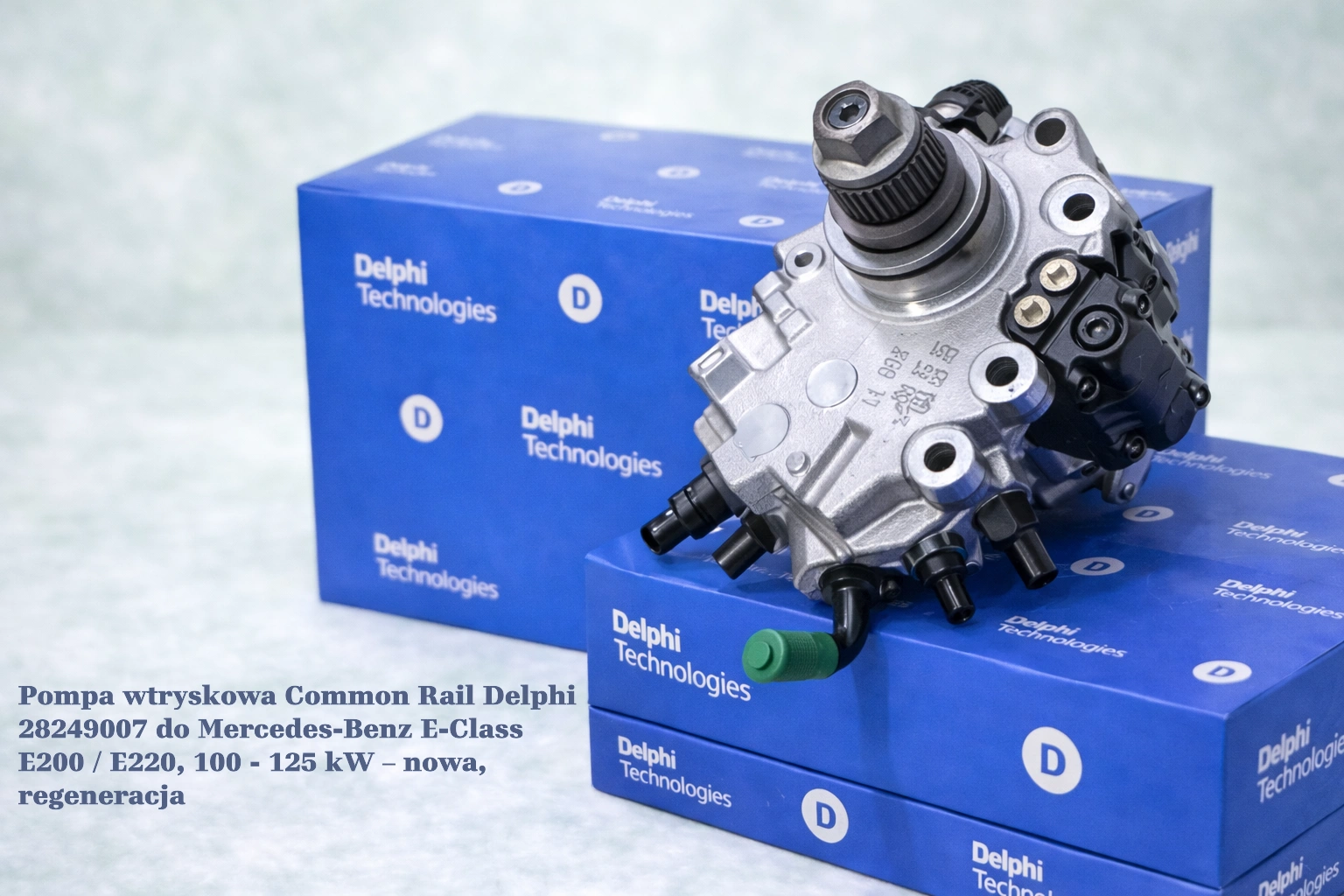 Pompa wtryskowa Common Rail Delphi 28249007 do Mercedes-Benz E-Class E200 / E220, 100 - 125 kW – nowa, regeneracja