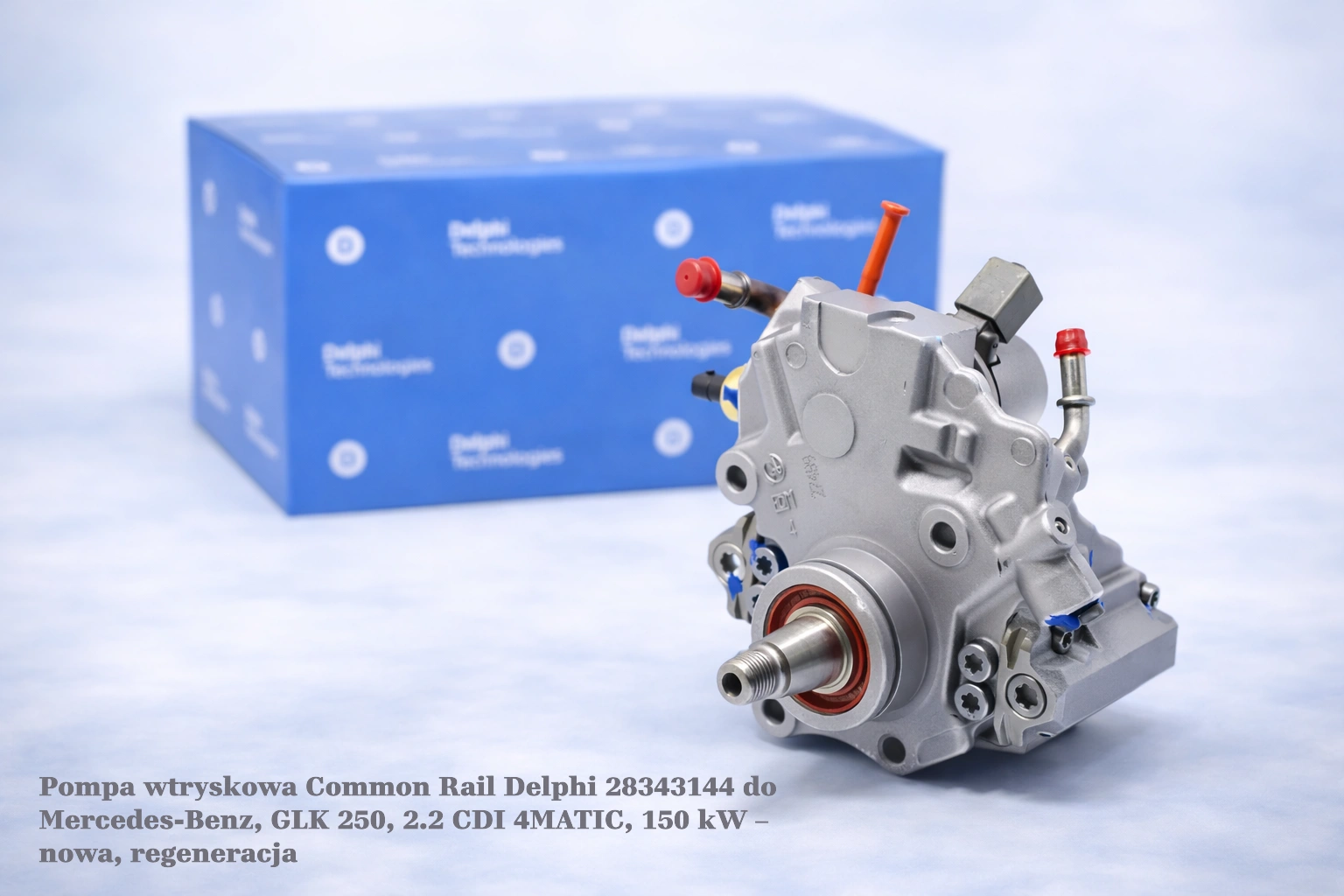 Pompa wtryskowa Common Rail Delphi 28343144 do Mercedes-Benz, GLK 250, 2.2 CDI 4MATIC, 150 kW – nowa, regeneracja