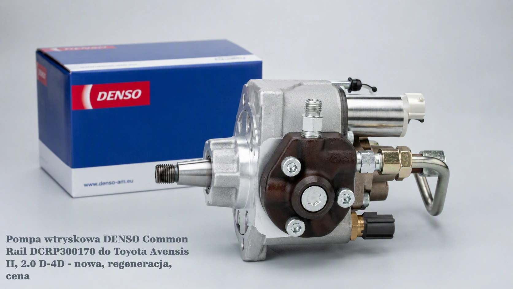 Pompa wtryskowa DENSO Common Rail DCRP300170 do Toyota Avensis II, 2.0 D-4D - nowa, regeneracja, cena