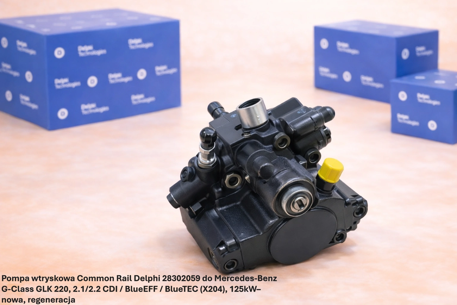 Pompa wtryskowa Common Rail Delphi 28302059 do Mercedes-Benz G-Class GLK 220, 2.1/2.2 CDI / BlueEFF / BlueTEC (X204), 125kW Pompa wtryskowa Common Rail Delphi 28302059 do Mercedes-Benz G-Class GLK 220, 2.1/2.2 CDI / BlueEFF / BlueTEC (X204), 125kW– nowa, regeneracja
