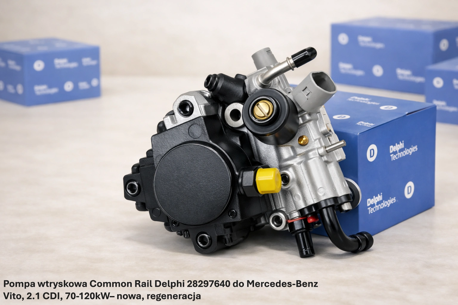 Pompa wtryskowa Common Rail Delphi 28297640 do Mercedes-Benz Vito, 2.1 CDI, 70-120kW– nowa, regeneracja