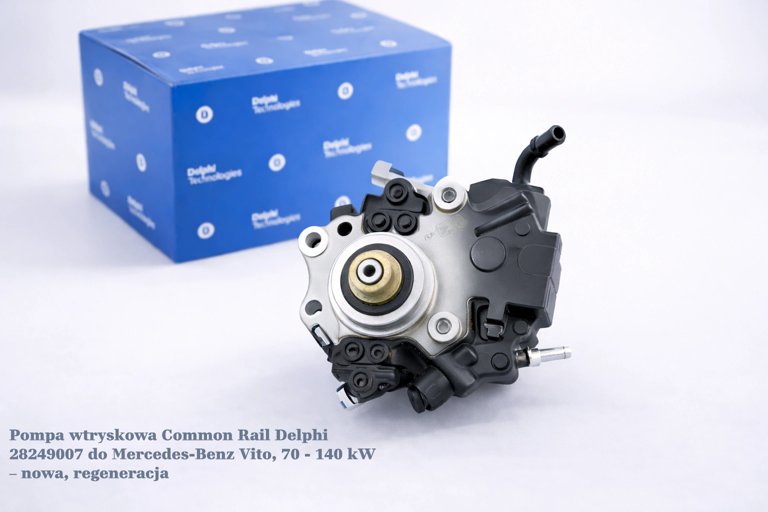 Pompa wtryskowa Common Rail Delphi 28249007 do Mercedes-Benz Vito, 70 - 140 kW Pompa wtryskowa Common Rail Delphi 28249007 do Mercedes-Benz Vito, 70 - 140 kW – nowa, regeneracja