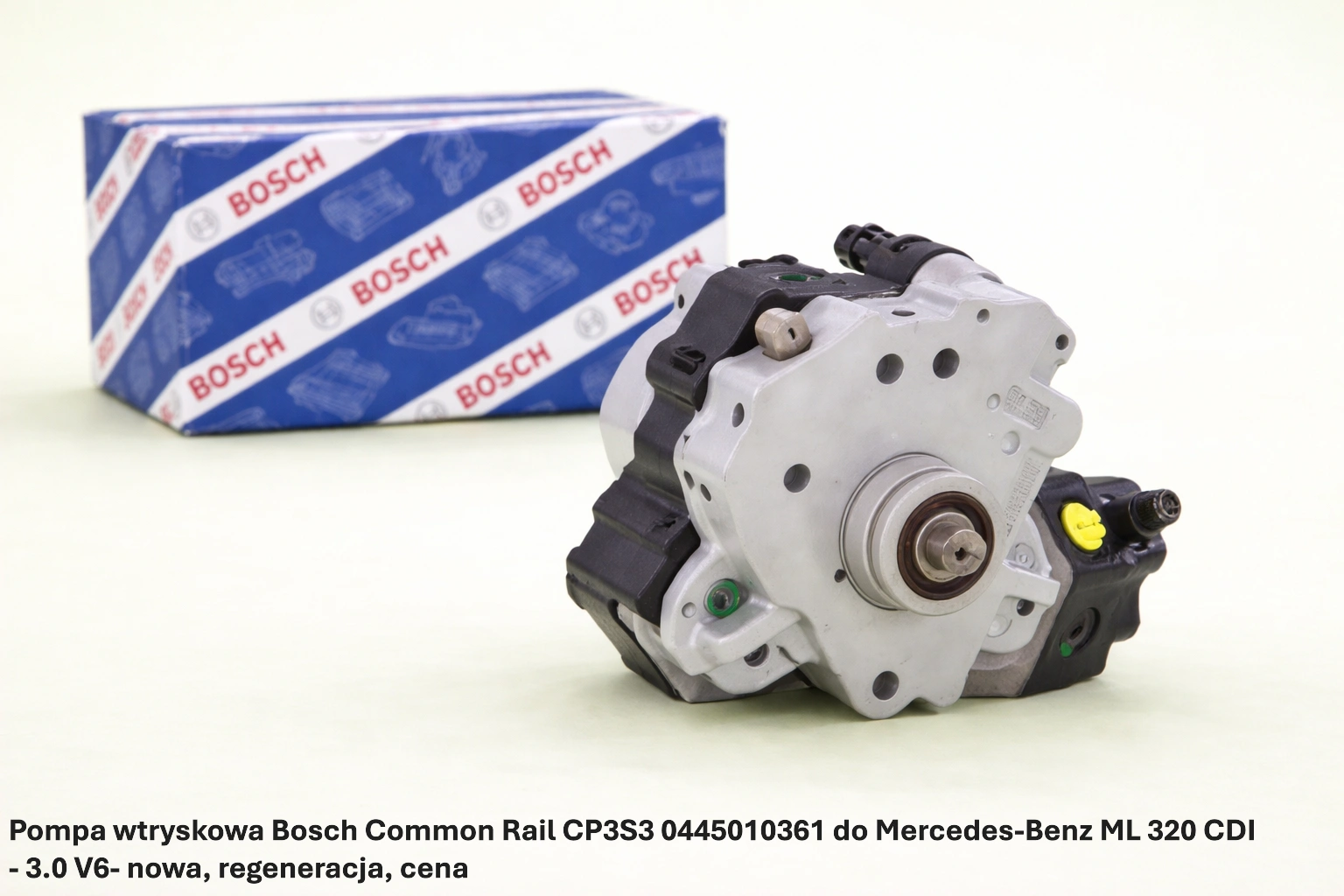 Pompa wtryskowa Bosch Common Rail CP3S3 0445010361 do Mercedes-Benz ML 320 CDI - 3.0 V6- nowa, regeneracja, cena