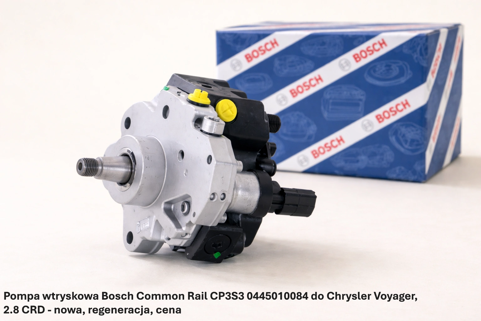Pompa wtryskowa Bosch Common Rail CP3S3 0445010084 do Chrysler Voyager, 2.8 CRD - nowa, regeneracja, cena
