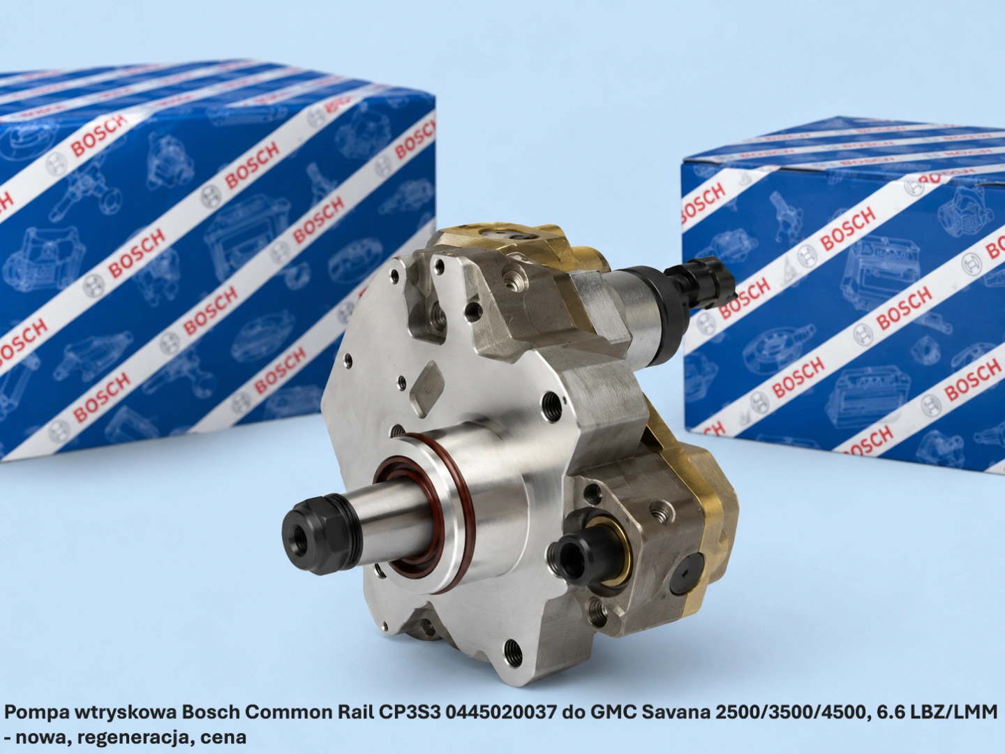 Pompa wtryskowa Bosch Common Rail CP3S3 0445020037 do GMC Savana 2500/3500/4500, 6.6 LBZ/LMM Pompa wtryskowa Bosch Common Rail CP3S3 0445020037 do GMC Savana 2500/3500/4500, 6.6 LBZ/LMM-nowa, regeneracja, cena