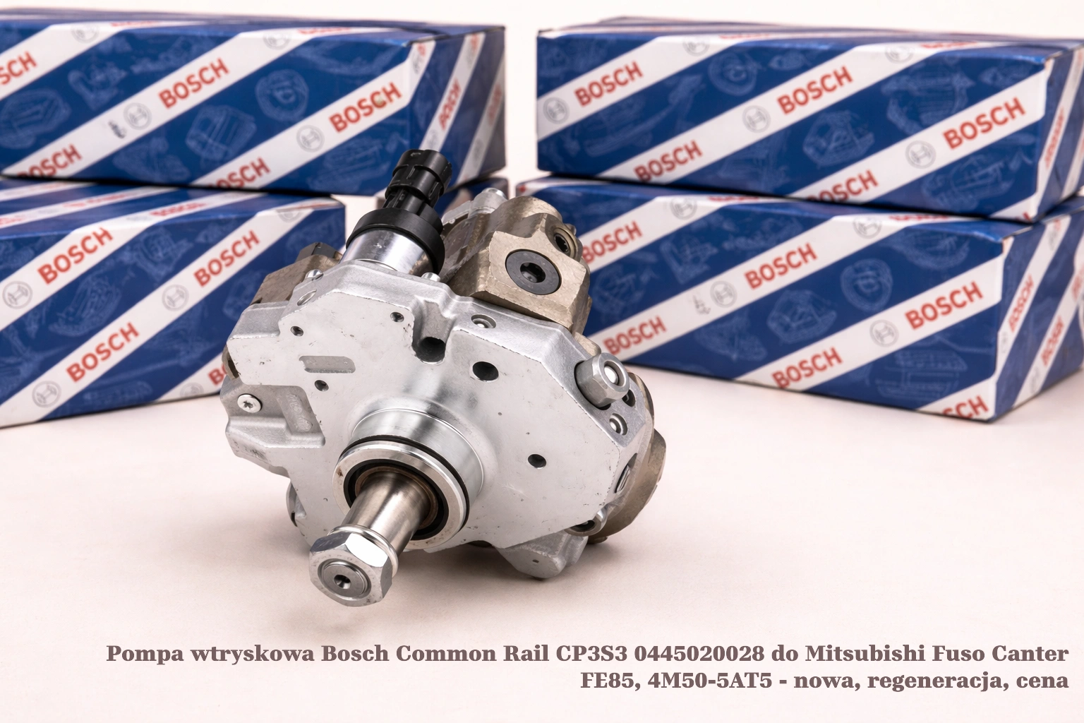 Pompa wtryskowa Bosch Common Rail CP3S3 0445020028 do Mitsubishi Fuso Canter FE85, 4M50-5AT5 - nowa, regeneracja, cena