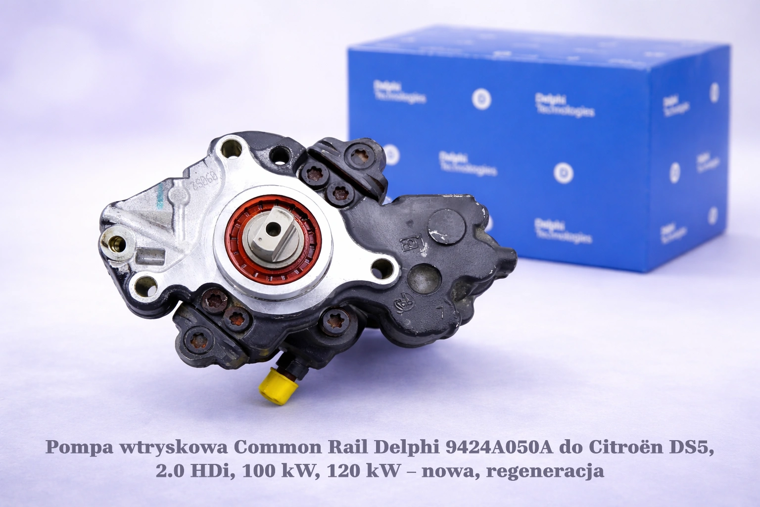 Pompa wtryskowa Common Rail Delphi 9424A050A do Citroën DS5, 2.0 HDi, 100 kW, 120 kW – nowa, regeneracja