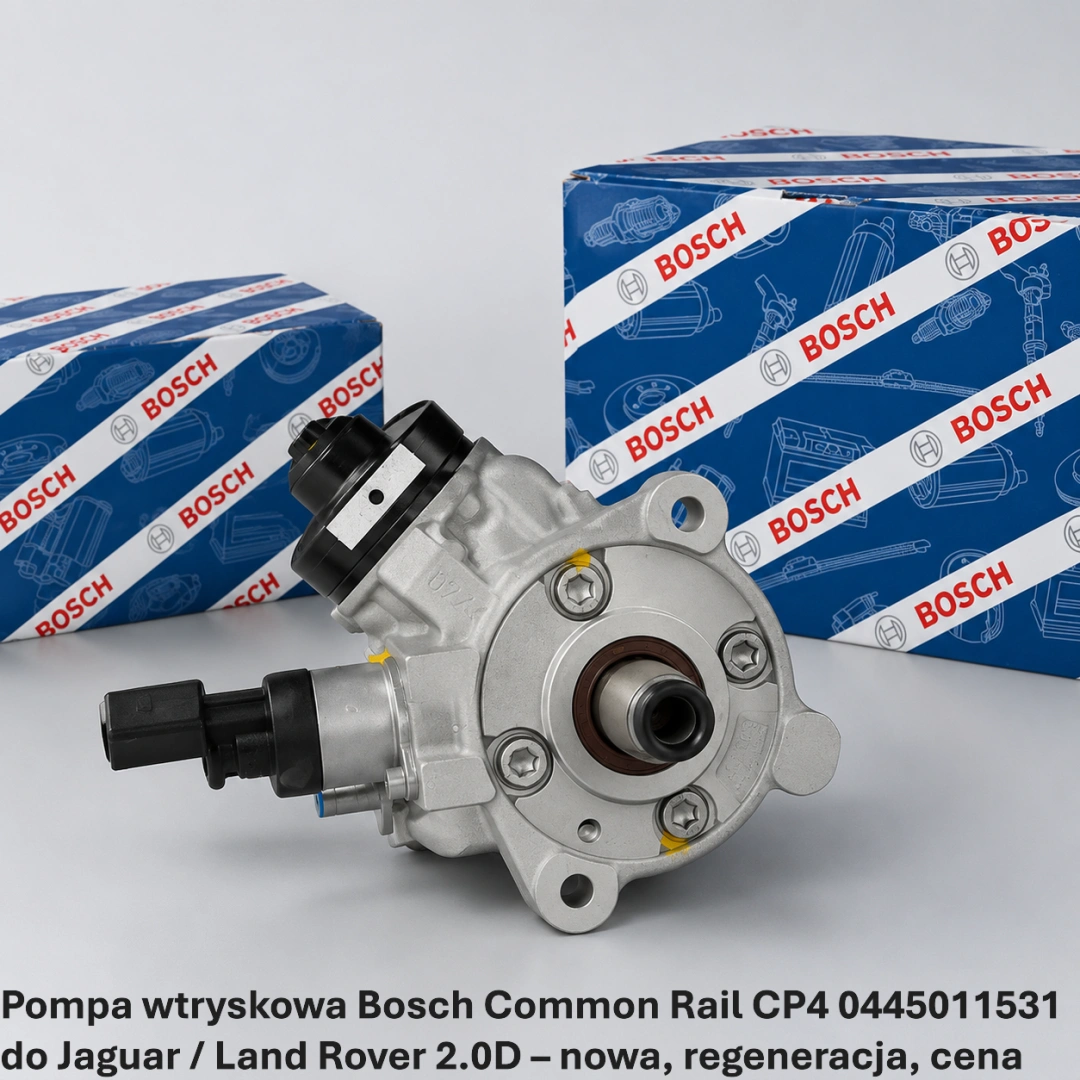 Pompa wtryskowa Bosch Common Rail CP4 0445011531 do Jaguar / Land Rover 2.0D 