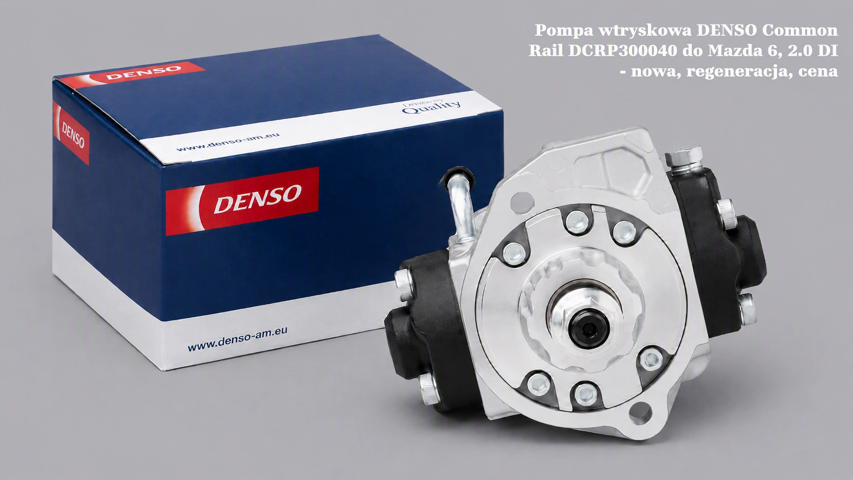 Pompa wtryskowa DENSO Common Rail DCRP300040 do Mazda 6, 2.0 DI - nowa, regeneracja, cena