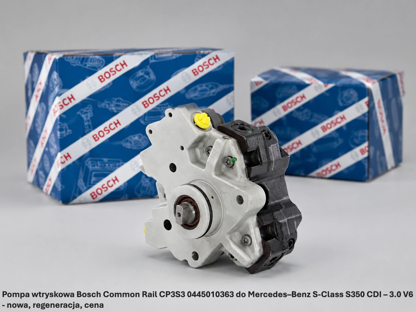 Pompa wtryskowa Bosch Common Rail CP3S3 0445010363 do Mercedes–Benz S-Class S350 CDI – 3.0 V6 Pompa wtryskowa Bosch Common Rail CP3S3 0445010363 do Mercedes–Benz S-Class S350 CDI – 3.0 V6- nowa, regeneracja, cena