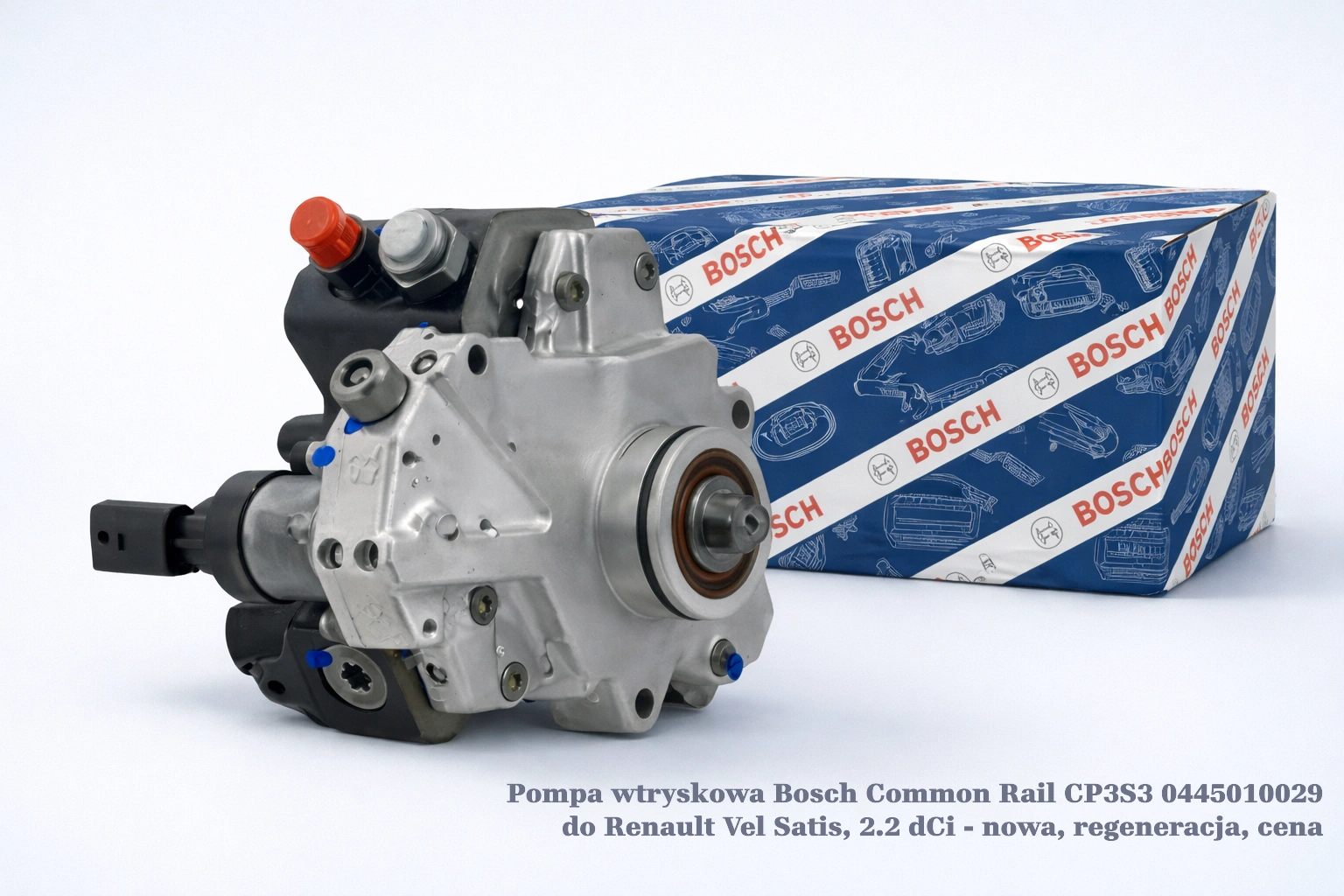 Pompa wtryskowa Bosch Common Rail CP3S3 0445010029 do Renault Vel Satis, 2.2 dCi - nowa, regeneracja, cena