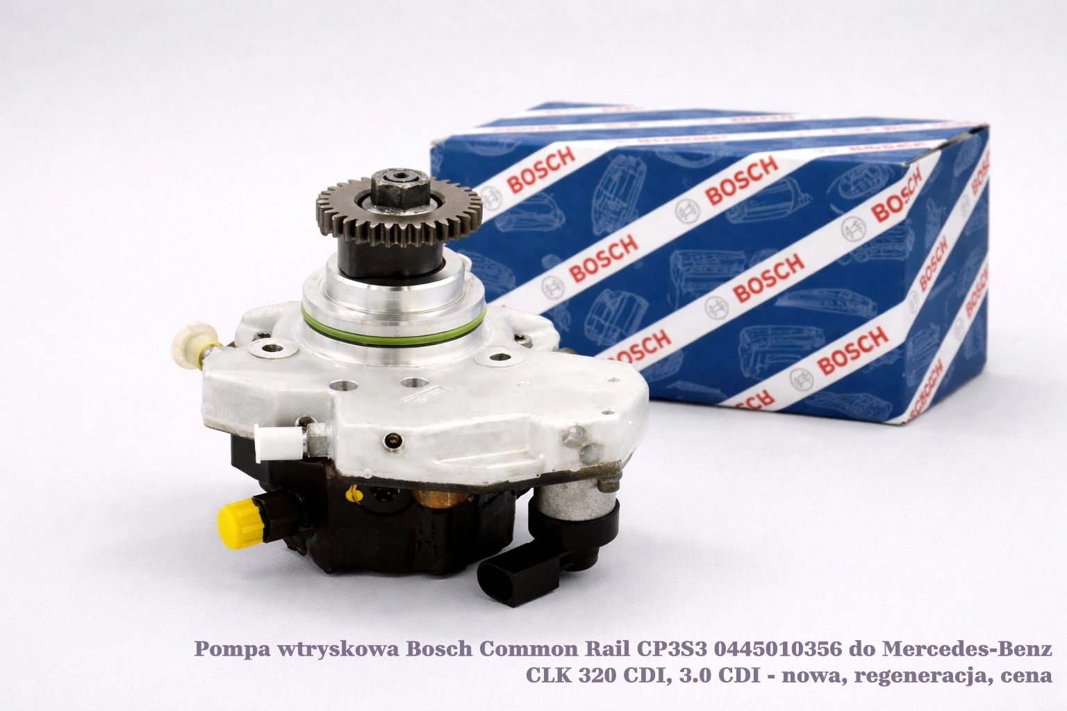 Pompa wtryskowa Bosch Common Rail CP3S3 0445010356 do Mercedes-Benz E-Class E280 CDI, 3.0 CDI Pompa wtryskowa Bosch Common Rail CP3S3 0445010356 do Mercedes-Benz E-Class E280 CDI, 3.0 CDI - nowa, regeneracja, cena